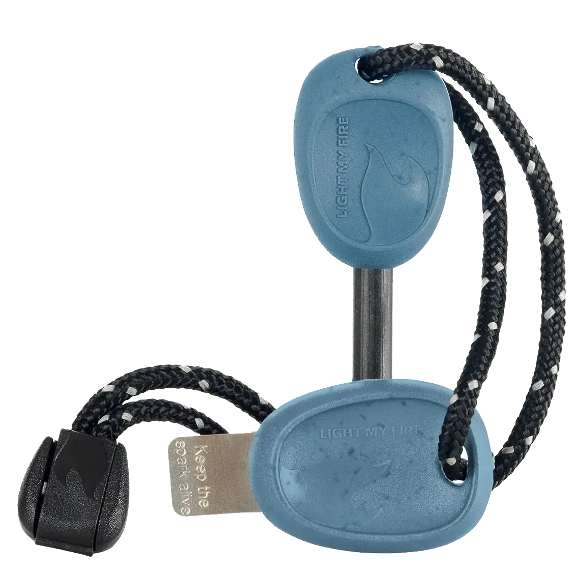 Light My Fire FireSteel BIO scout ildstål - Hazy Blue - One size - Udstyr til bål