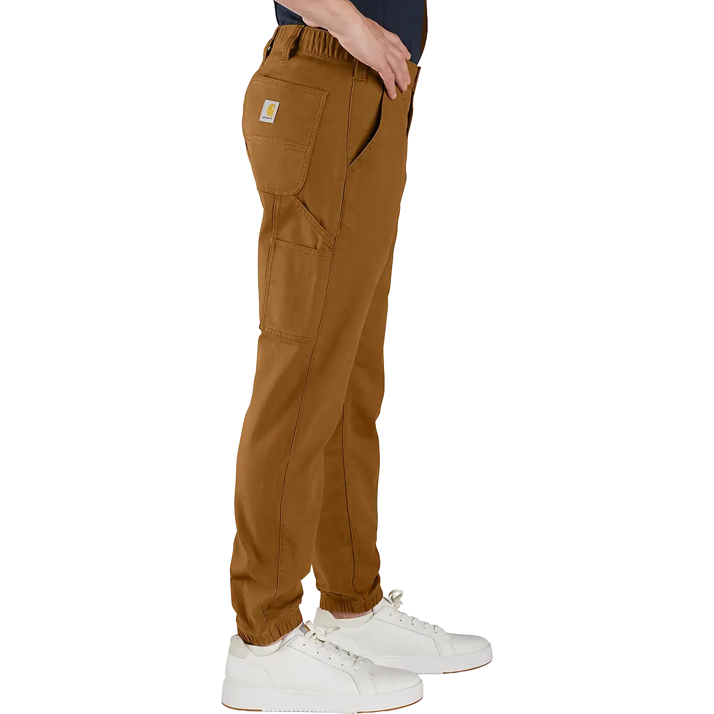 Relaxed Fit Canvas Jogger Pant Men