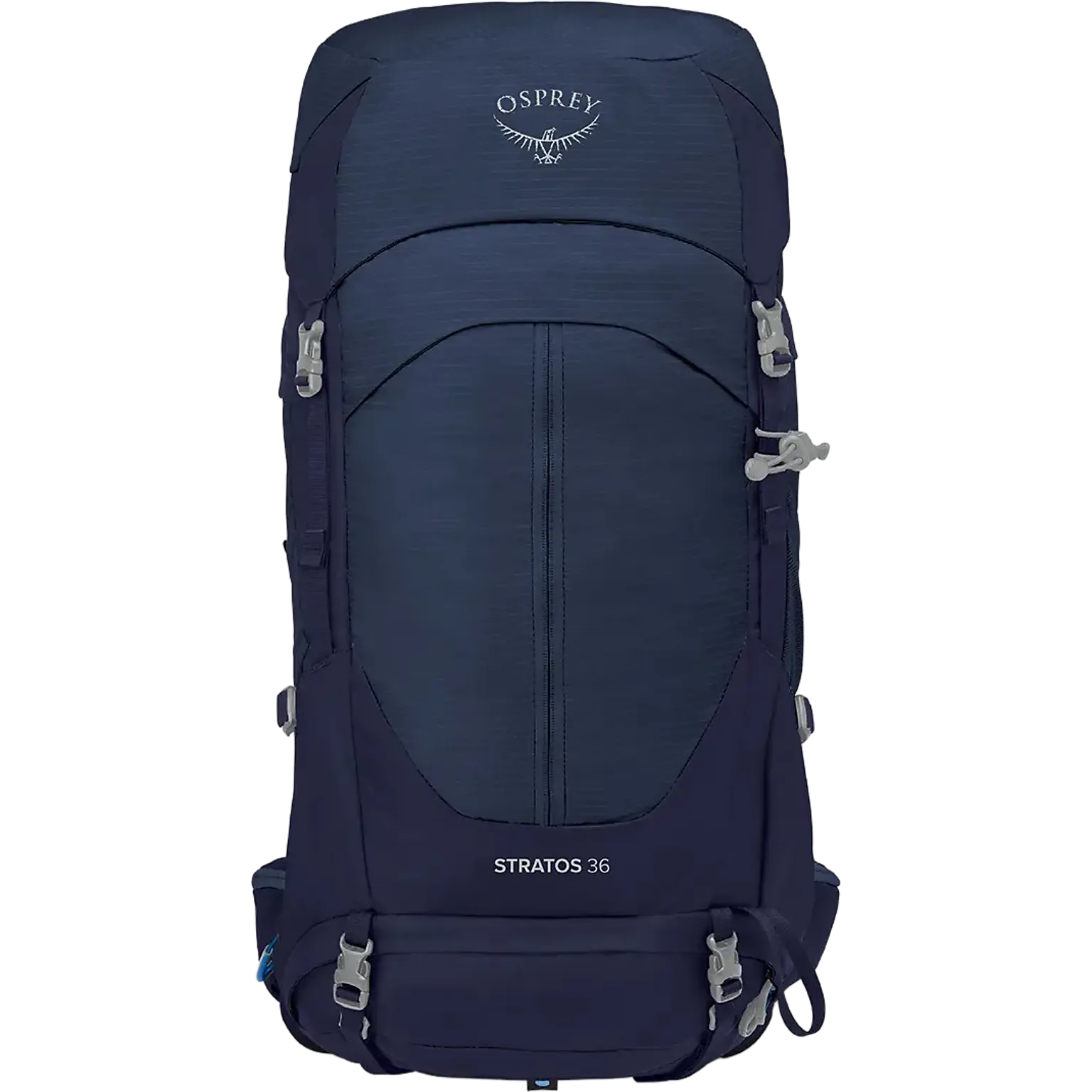 Mochila Senderismo Osprey Stratos 36 Litros - Cetacean Blue, Sistema AirSpeed, Incluye Funda De Lluvia