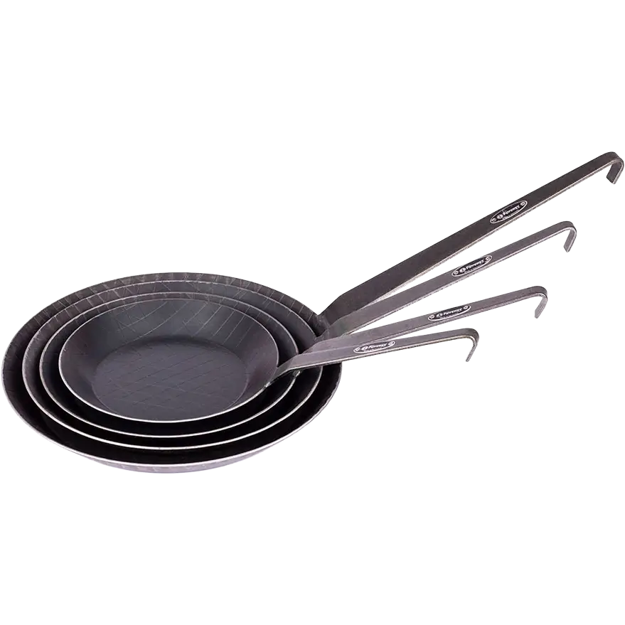 Petromax Wrought-Iron Pan SP24 bålpande - Sort - One size - Udstyr til bål