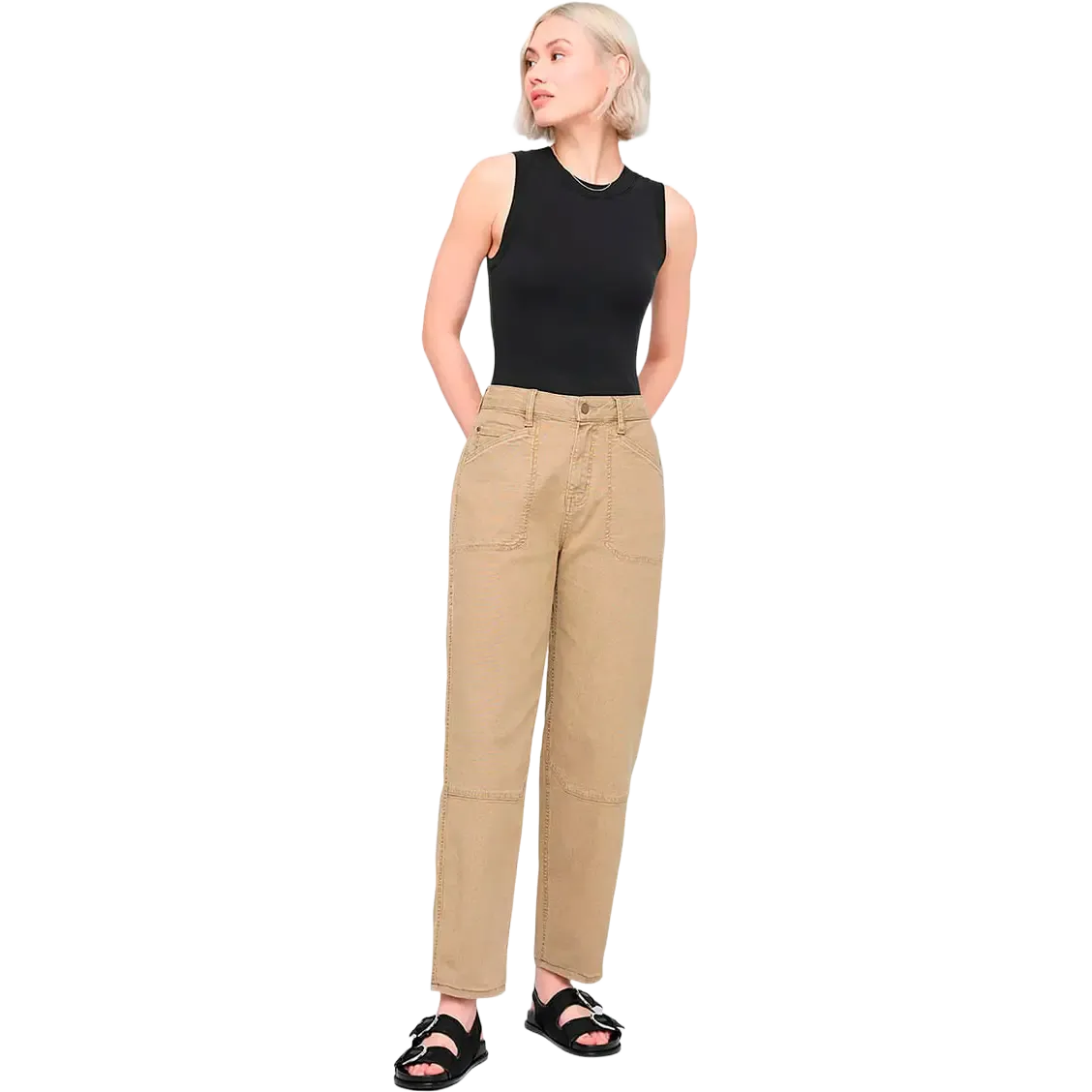 Stretch Canvas Utility Pant Women 30'' dambyxor