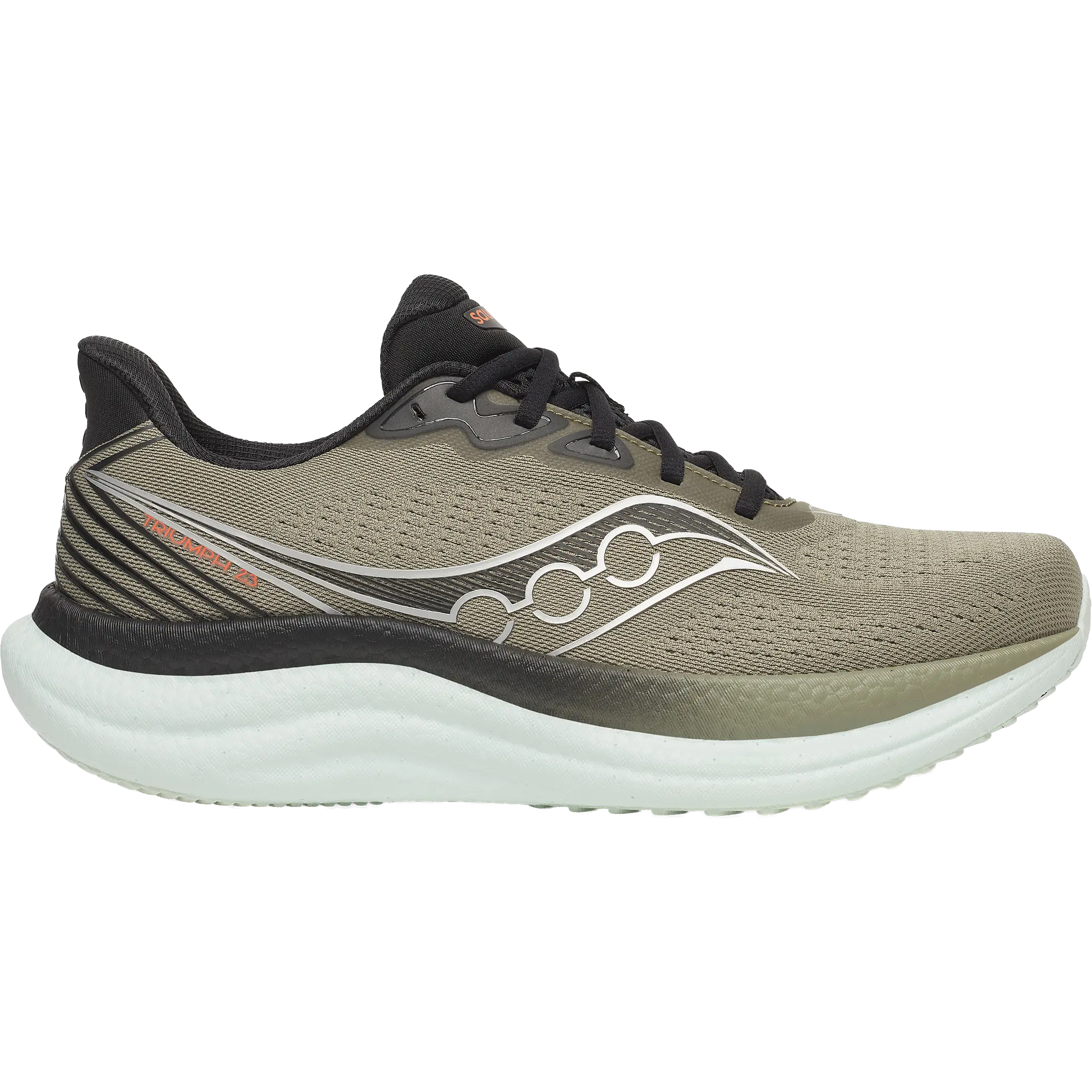 Saucony Triumph 23 Men - Laurel/Black - US9/UK8/42,5 - Løbesko
