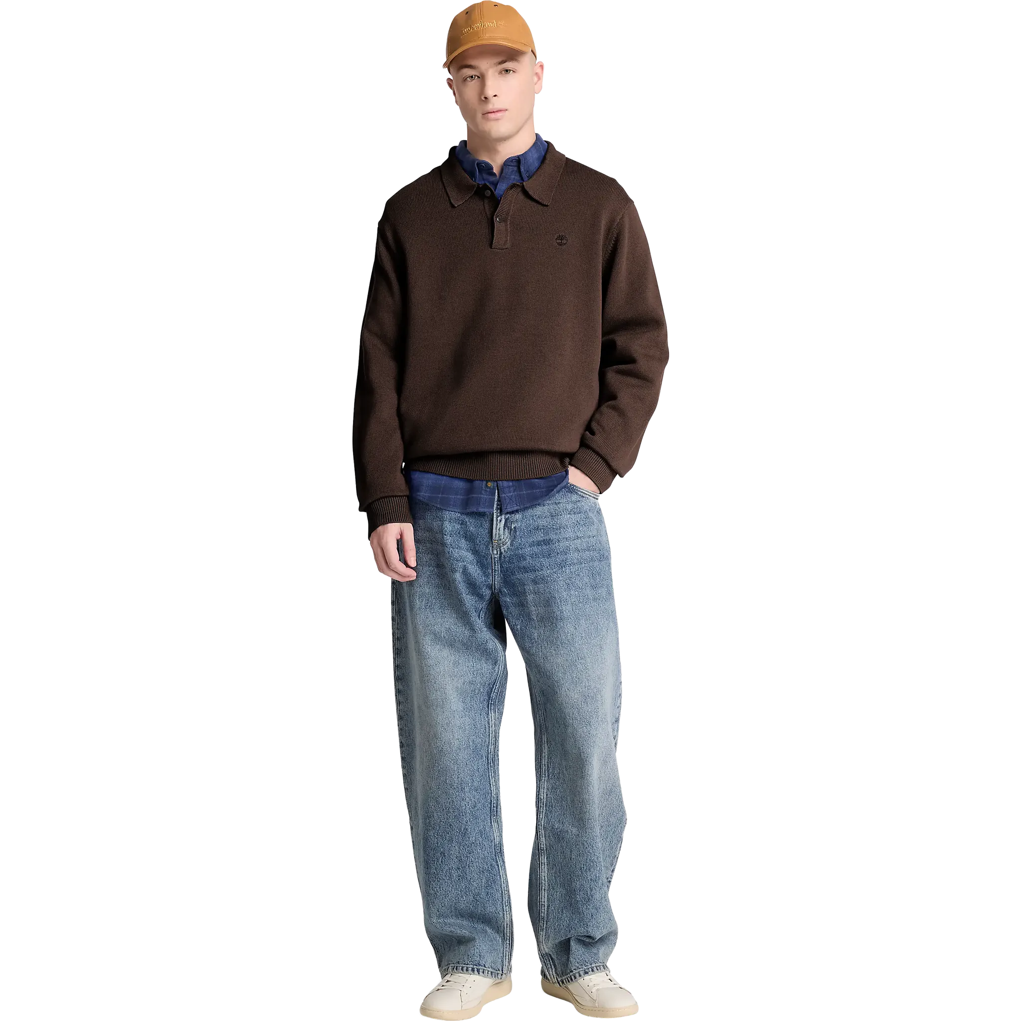 Williams River Cotton Polo Sweater