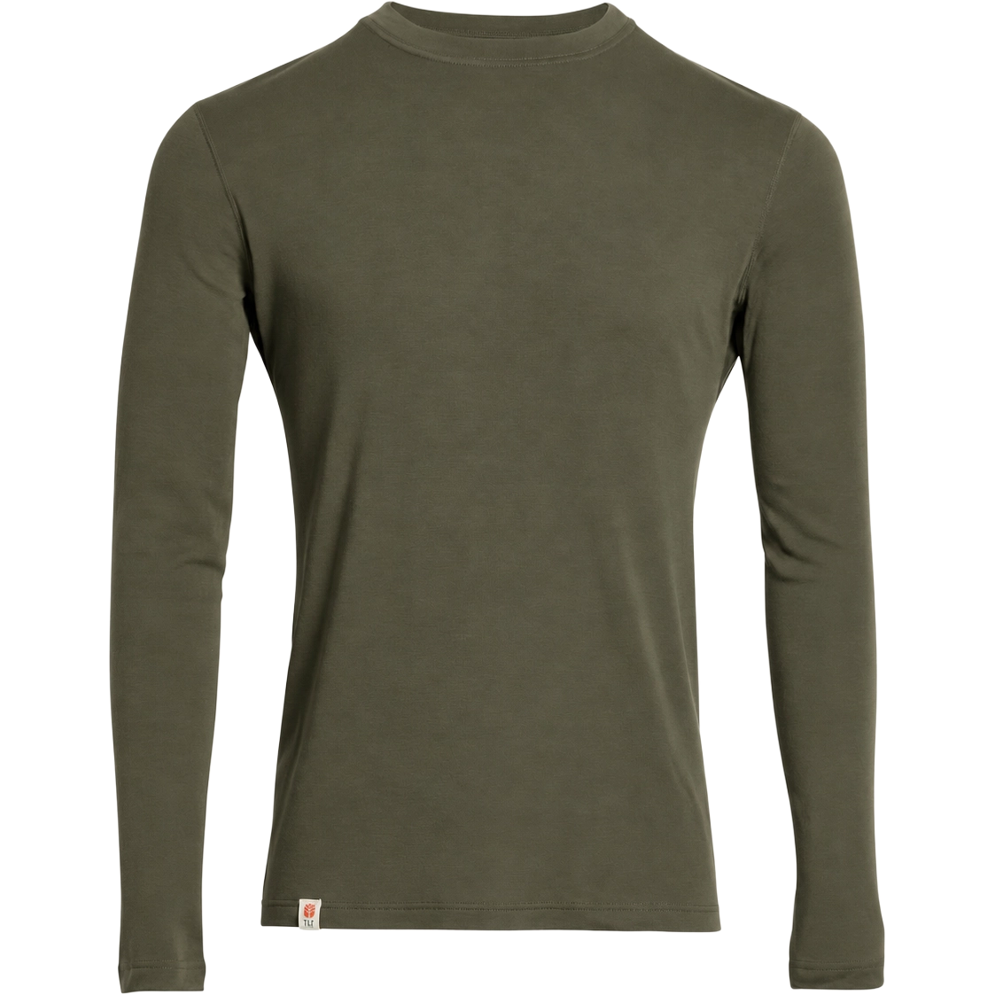 TLT Cool Wool LS Crew Men - Grape Leaf - L - Undertrøjer