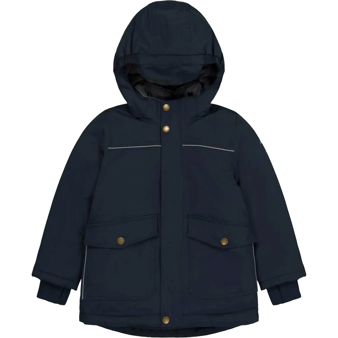 Mikk-Line Boys Jacket vinterjakke - Blue Nights - 104 - Vinterjakker til børn