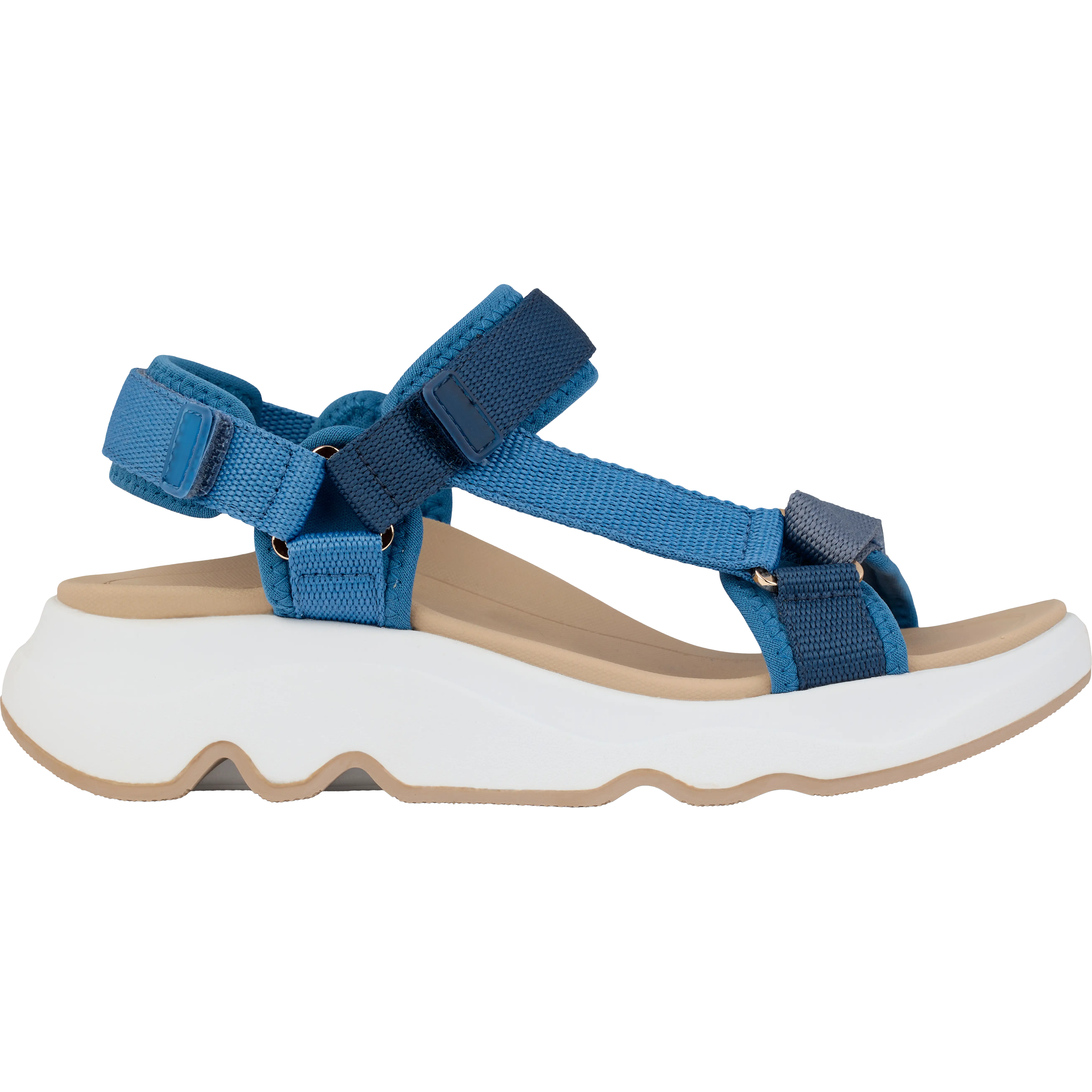 Green Comfort Venice Sandal Women - Denim Blue - 38 - Sandaler