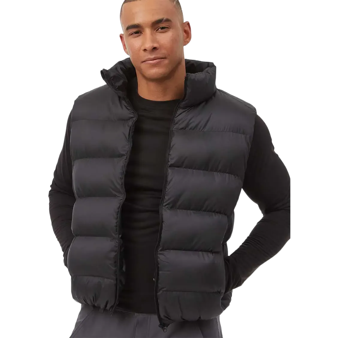 Puffer Vest Men herrevest