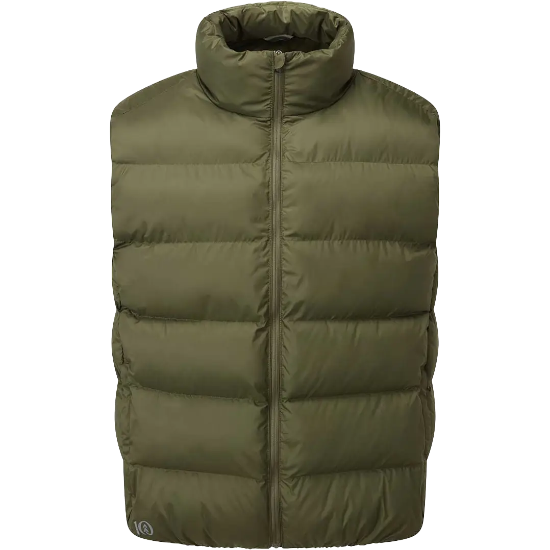 Tentree Puffer Vest Men herrevest - Olive Night Green - M - Veste