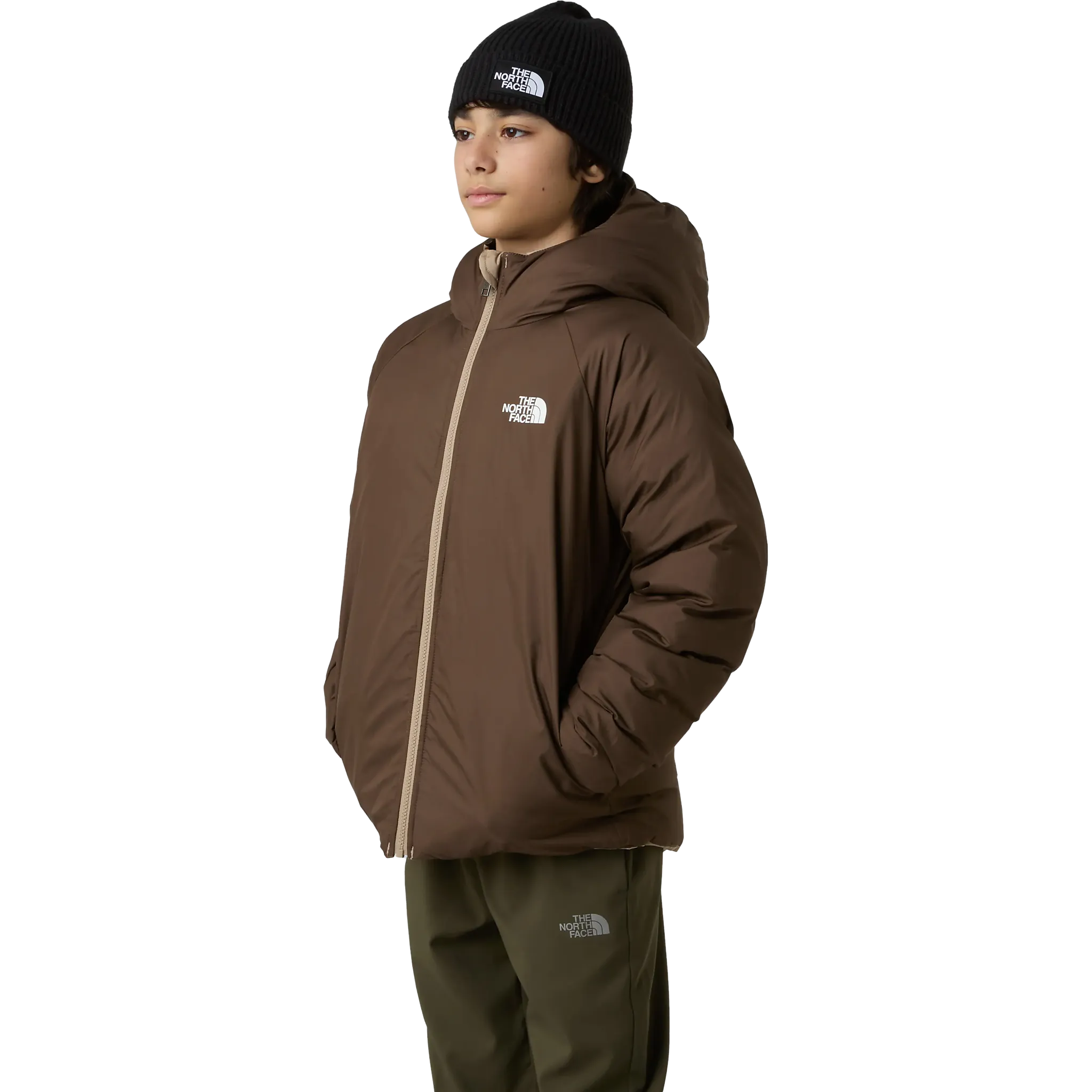 Reversible Perrito Hooded Jacket Teen