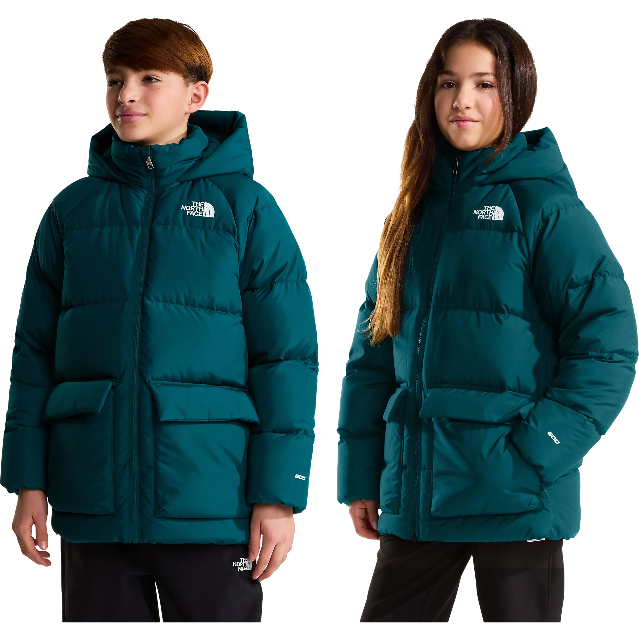 North Down Fleece Lined Short Parka Teen
