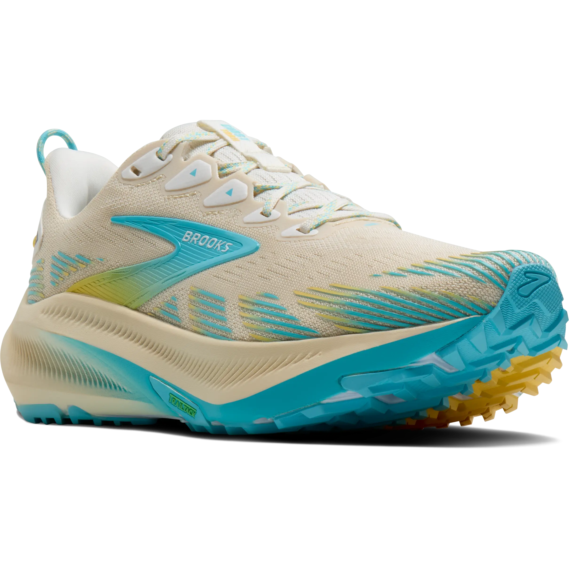 Brooks Ghost Trail Women - Sand/Star White/Golden Hour - US7,5/5,5/38,5 - Trailsko