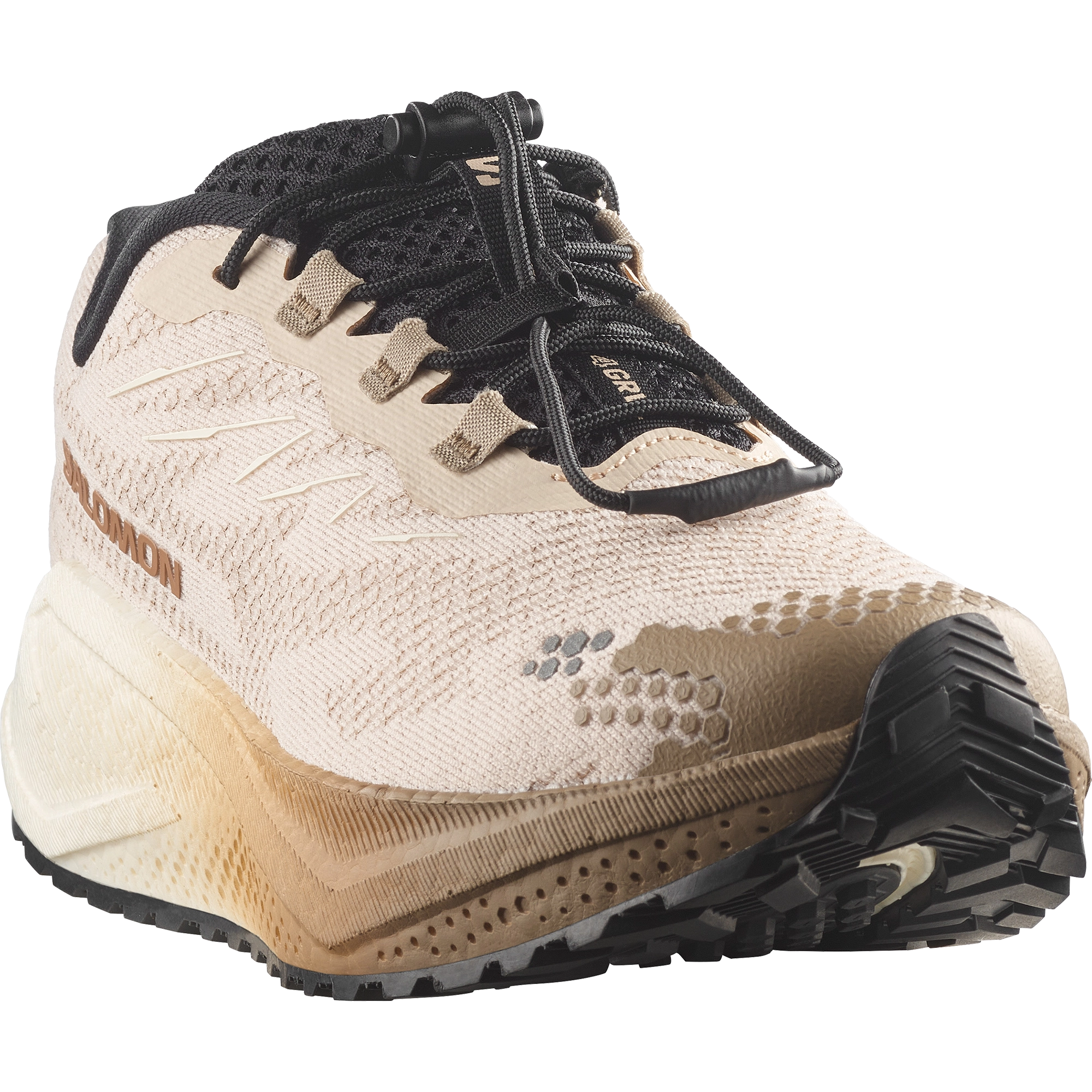 Salomon Aero Blaze 4 Grvl Women - Tapioca/Vanilla Ice/Black - UK5/EU 38 - Trailsko