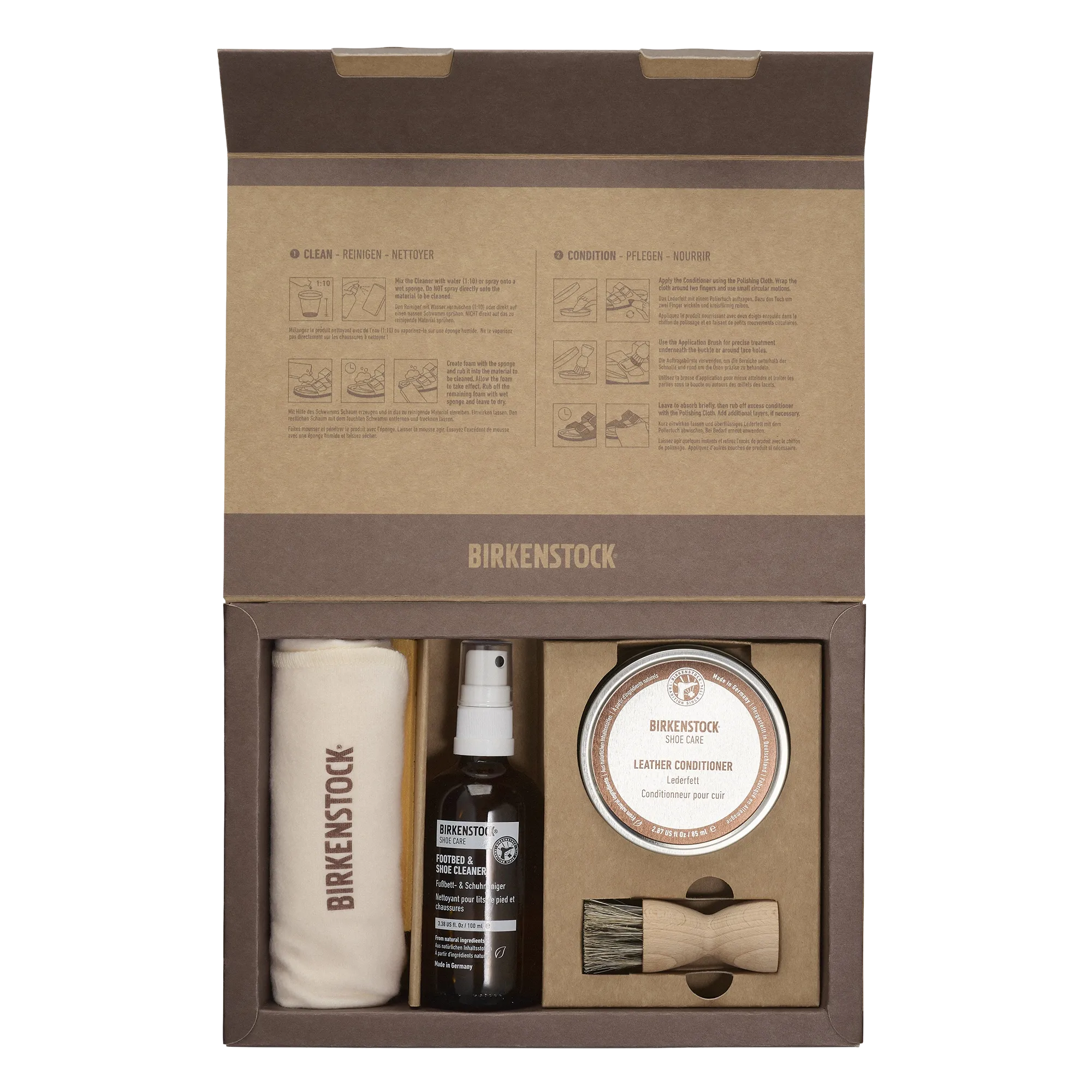 Oiled Leather Care Set Unisex