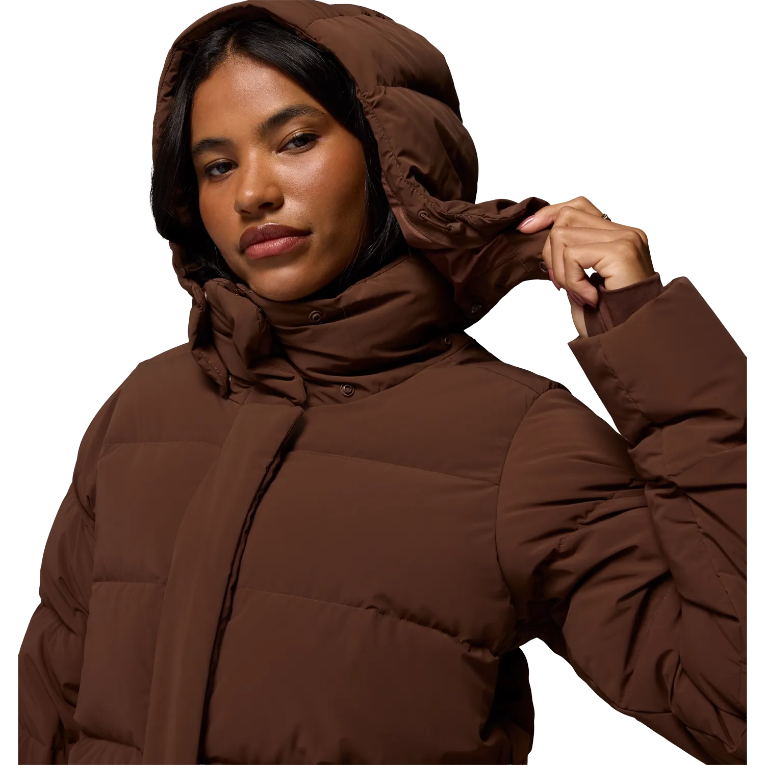 Amaze Puff Hooded Jacket Women