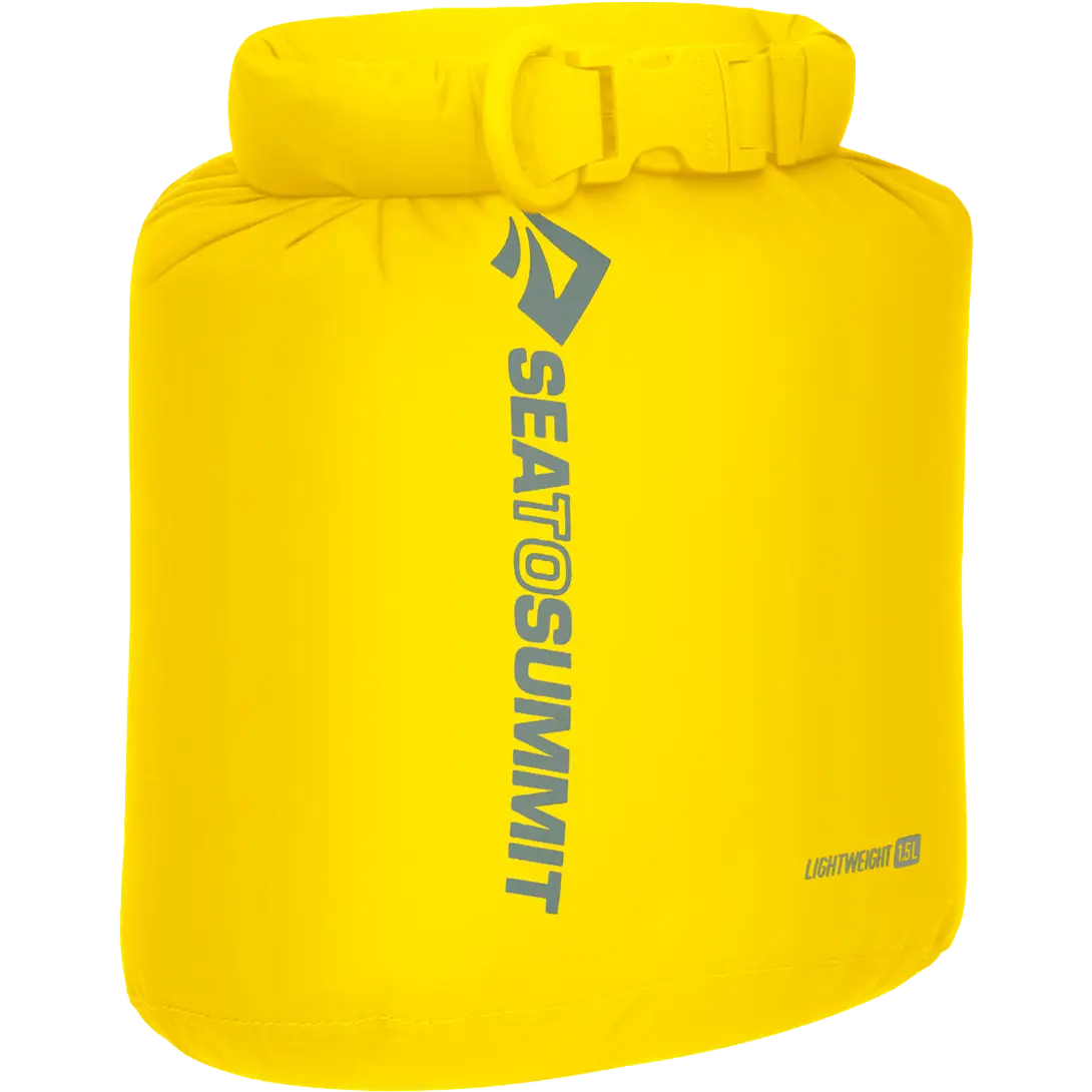 Sea to Summit Lightweight Dry Bag 1,5L vandtæt pakpose - Sulphur - One size - Vandtæt opbevaring