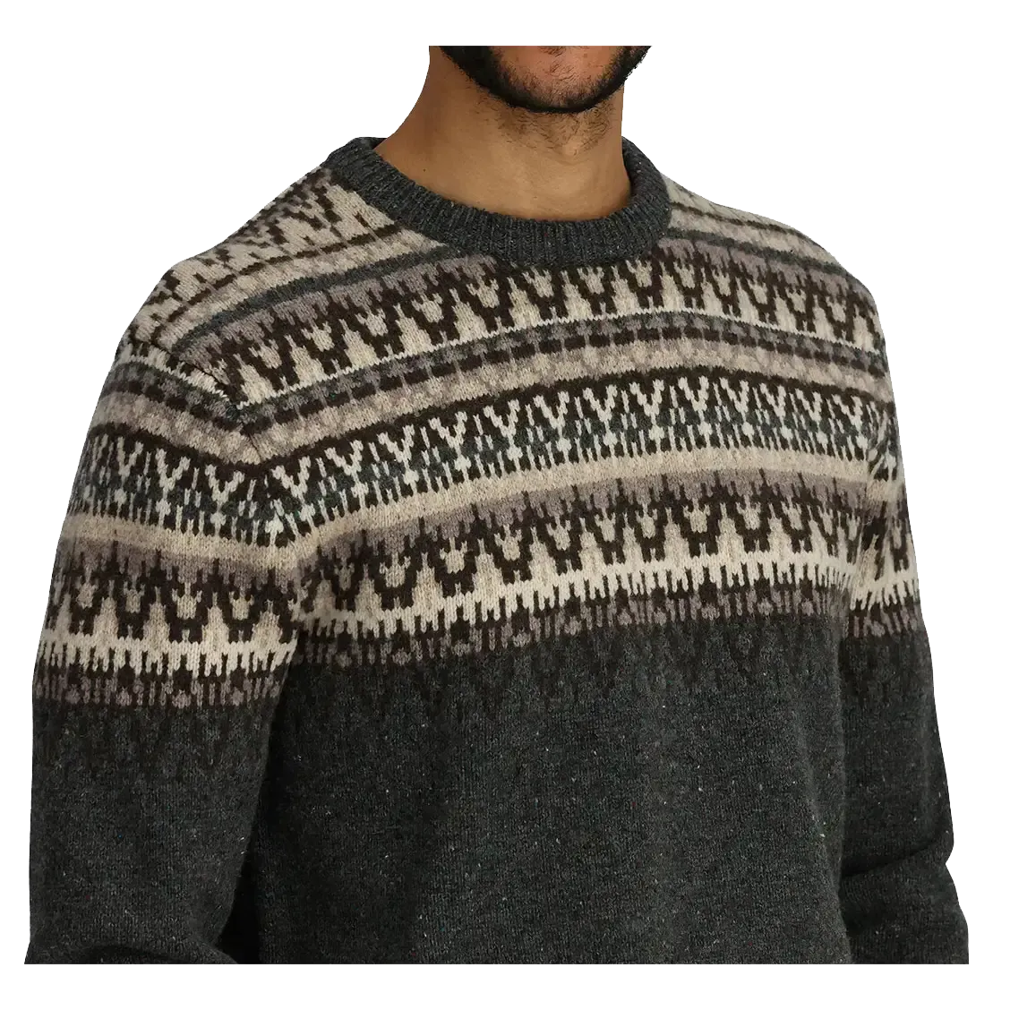 Arch Rock Crew L/S Men uldtrøje
