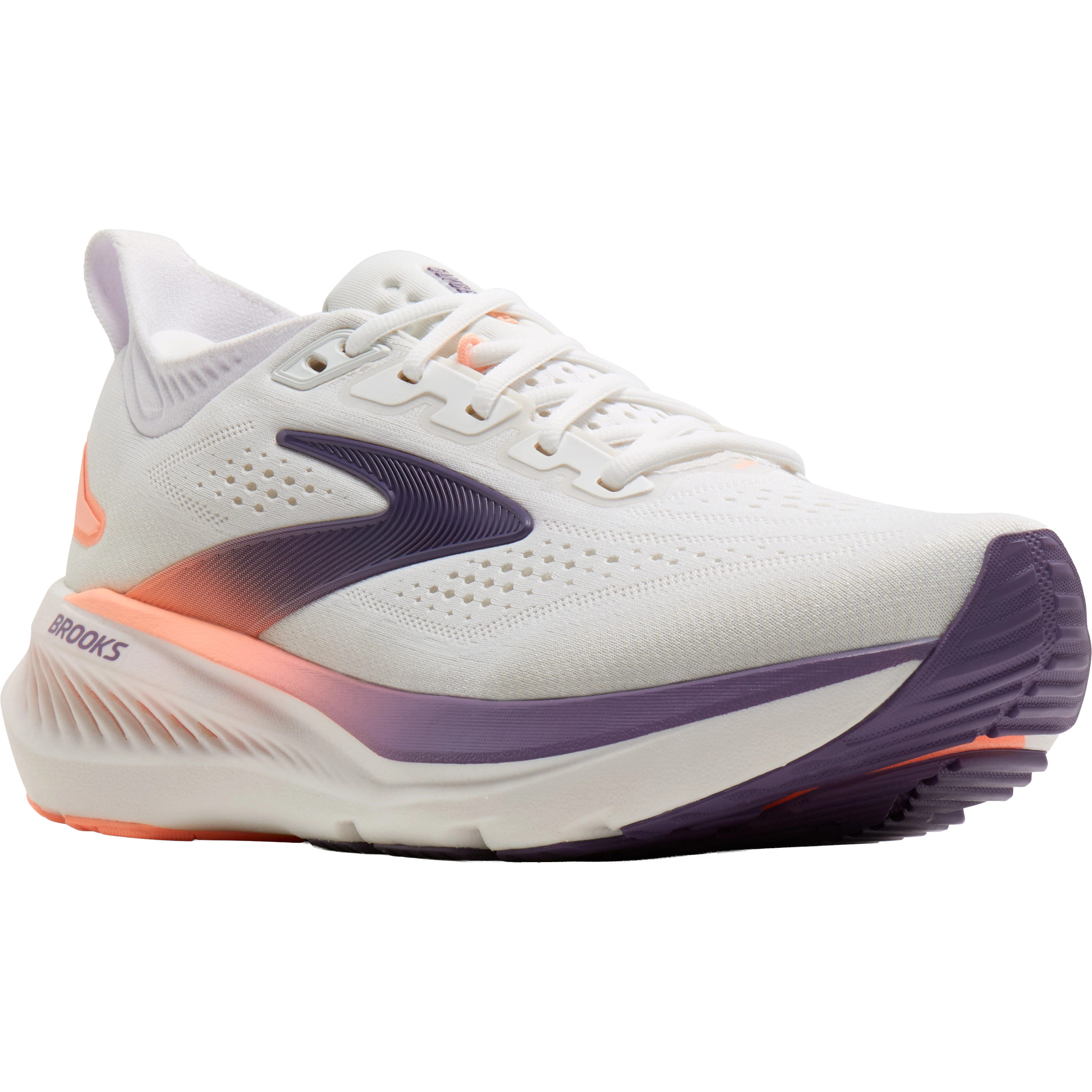 Brooks Glycerin 23 Women - White - US8,5/UK6,5/40 - Løbesko