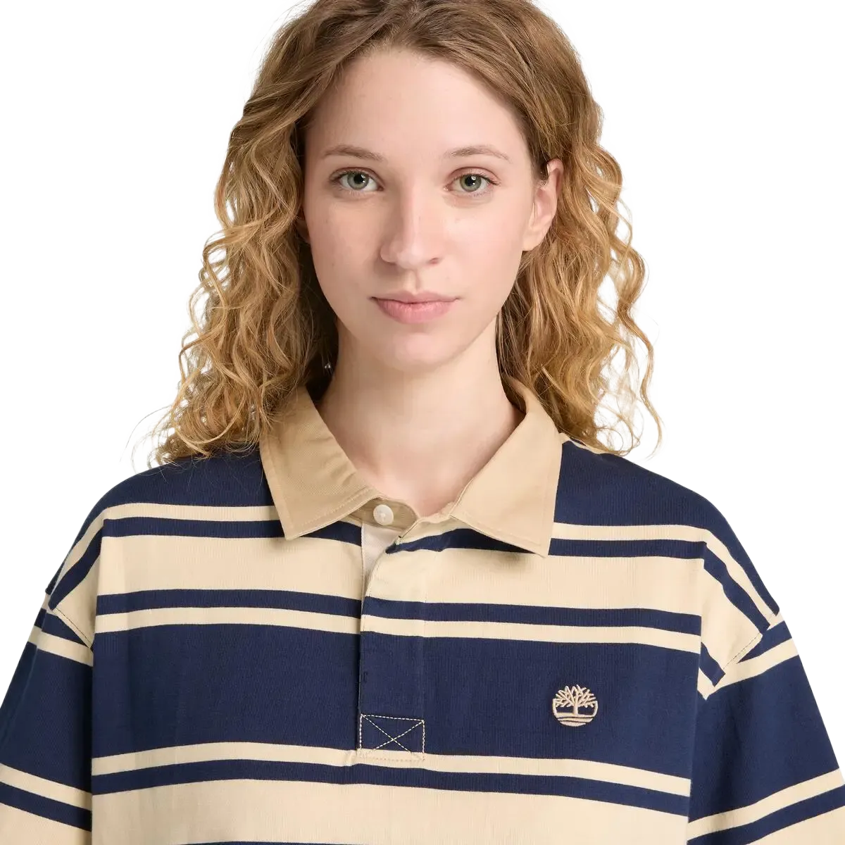 SS Striped Rugby Polo