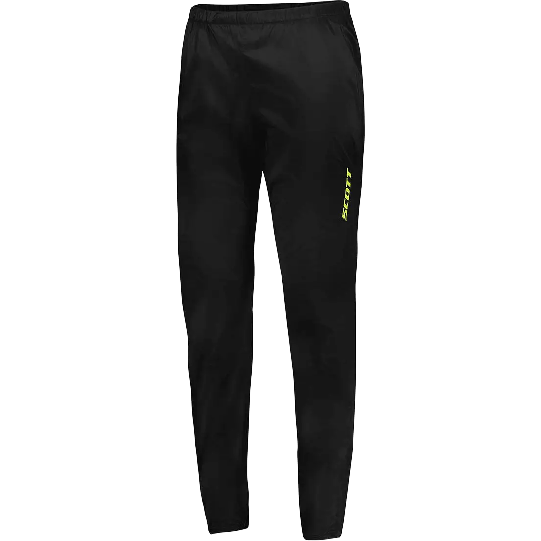 Scott Pants RC Run WP Men - Black/Yellow - L - Løbetights og bukser