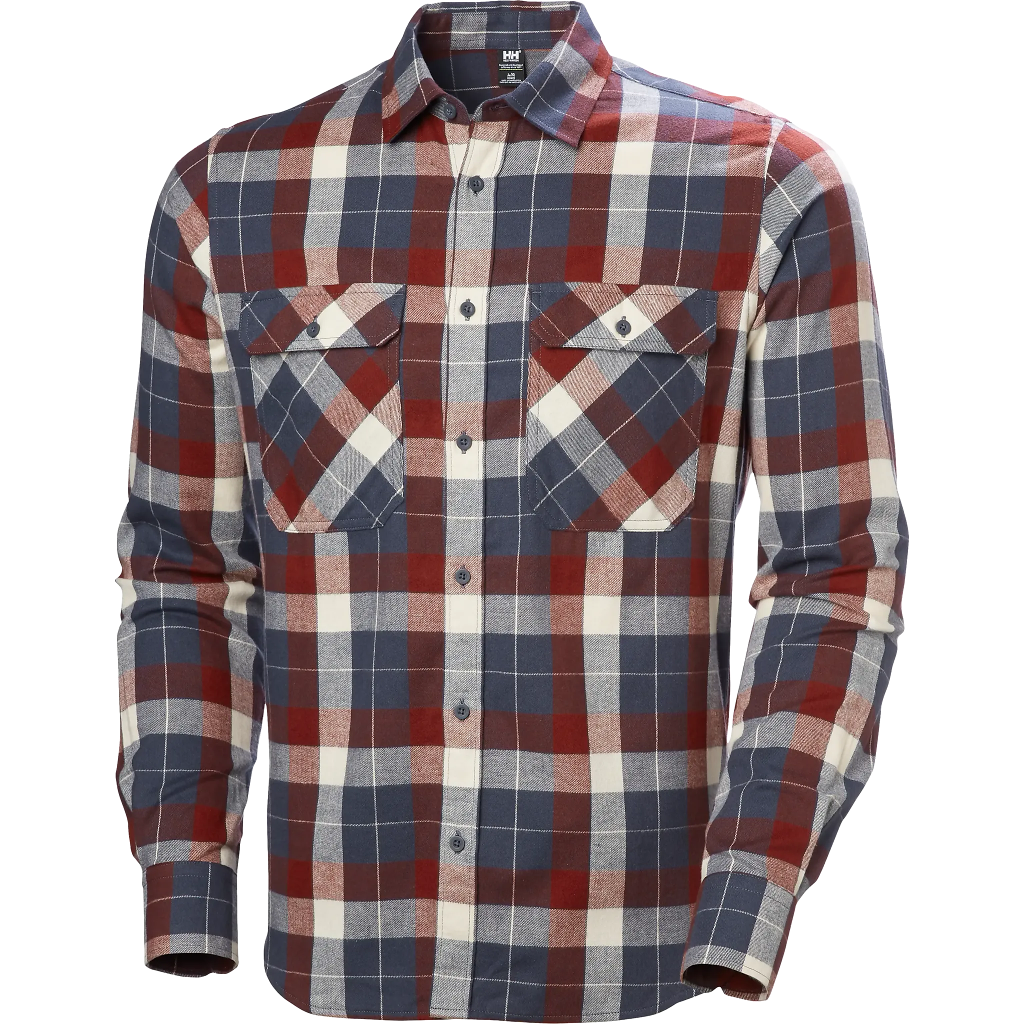 Lokka Organic Flannel LS Shirt Men herreskjorte