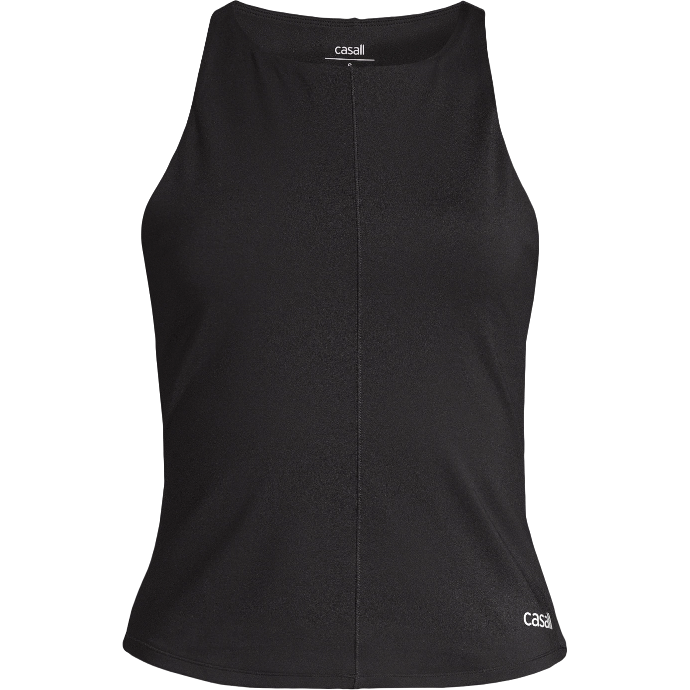 Casall Soft Touch Built-In-Bra Tank Woman - Black - XS - Toppe