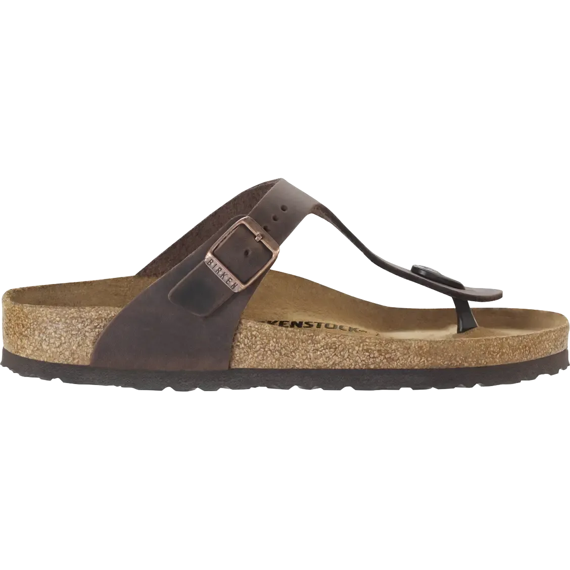 Gizeh Natural Leather Oiled Regular sandal