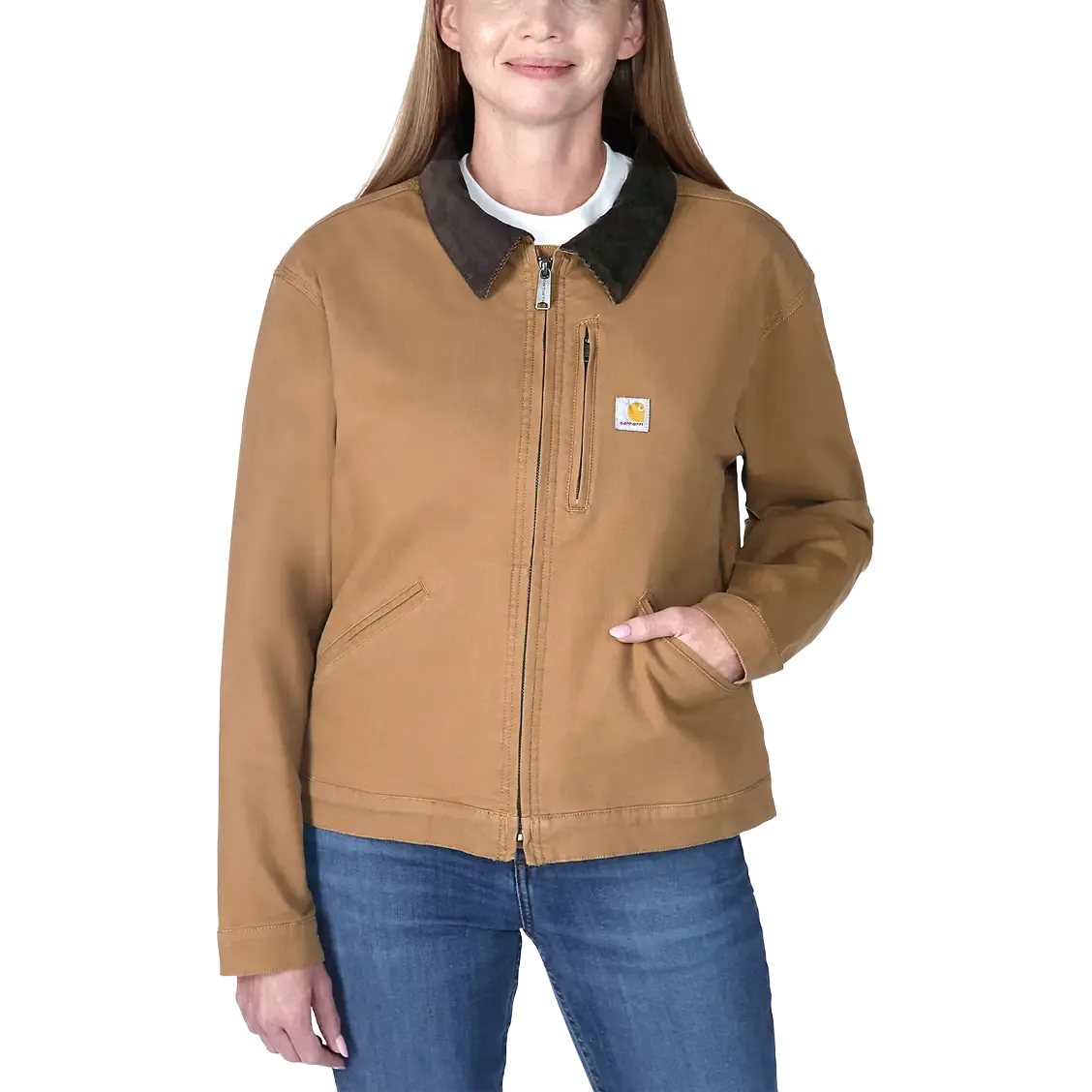 Relaxed Fit Canvas Detroit Jacket Women
