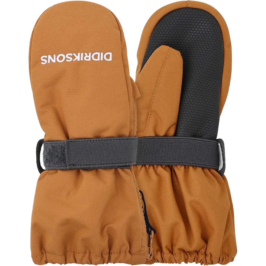 Didriksons Biggles Zip Mitten 8 børneluffer - Almond Tree - 4/6 år - Luffer til børn