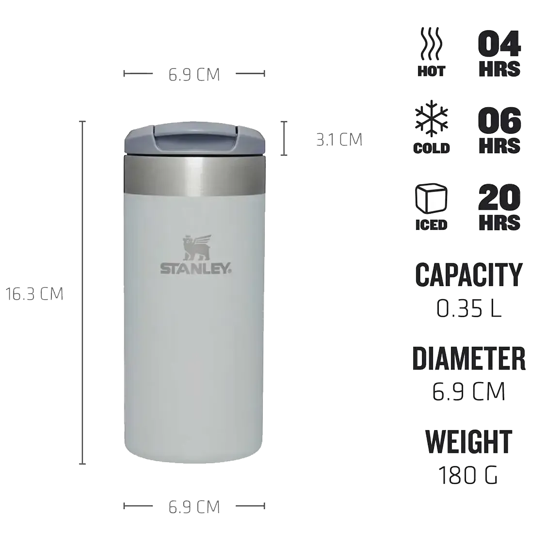 The AeroLight Transit Mug 0,35 liter termokrus