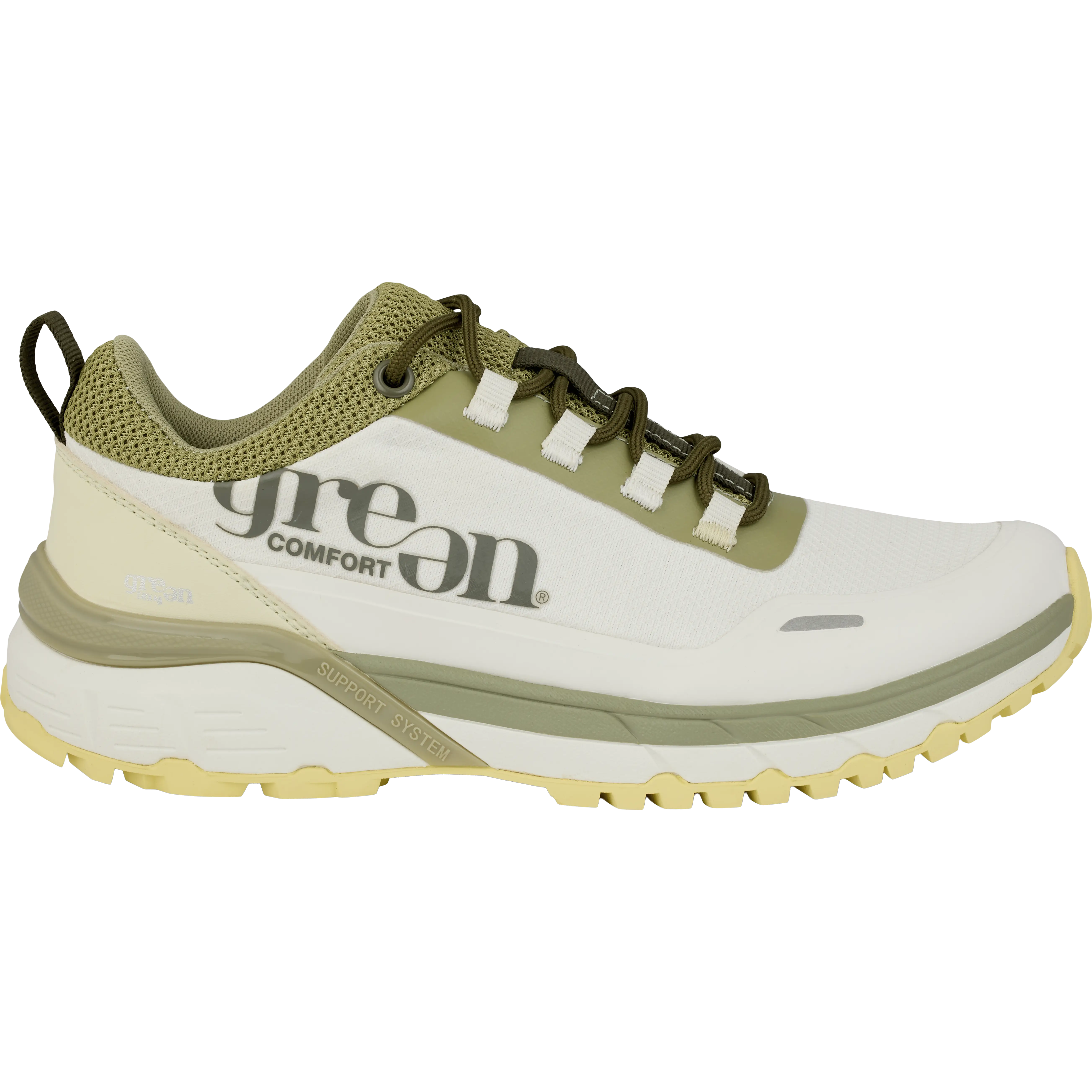 Green Comfort Trysil Shoe Women - Khaki - 38 - Vandresko