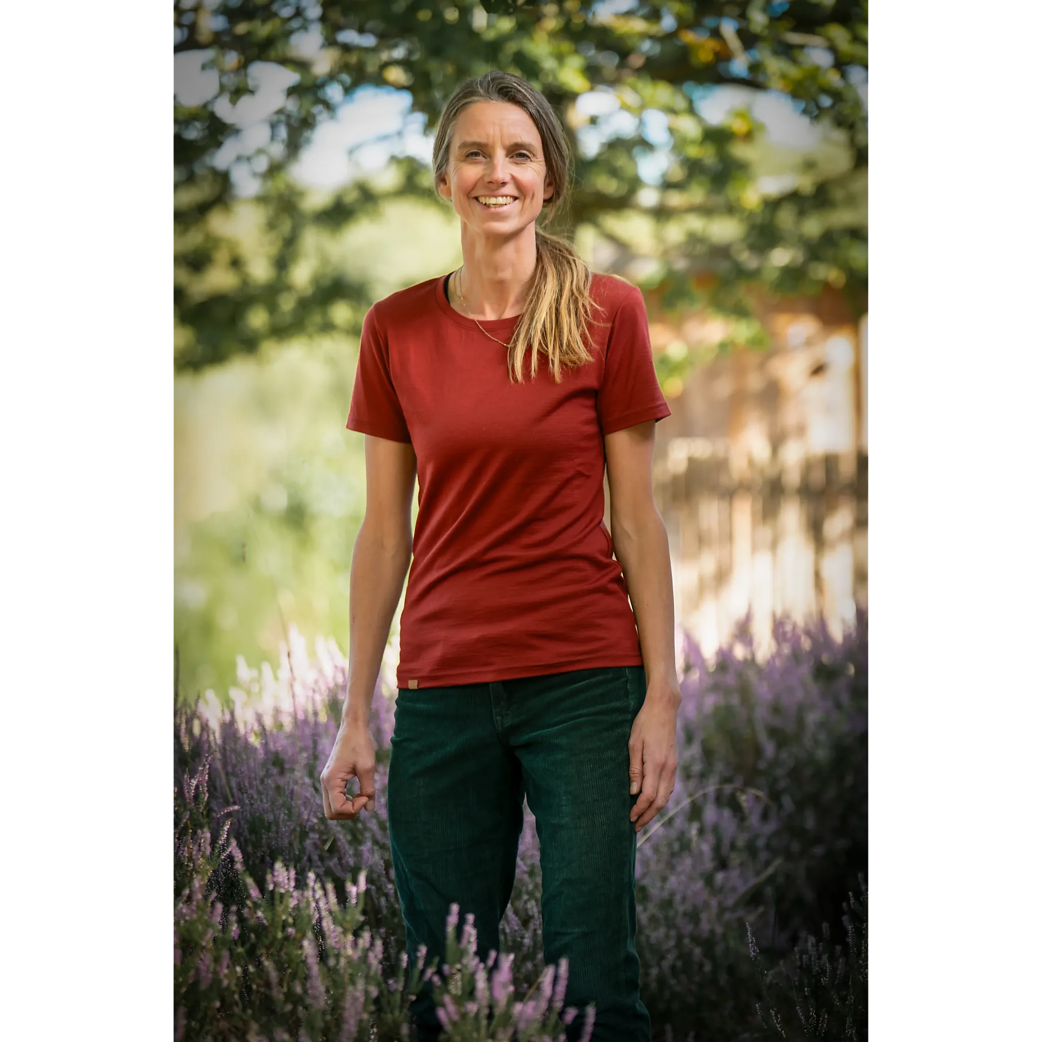 Pure Wool S/S Crew Women