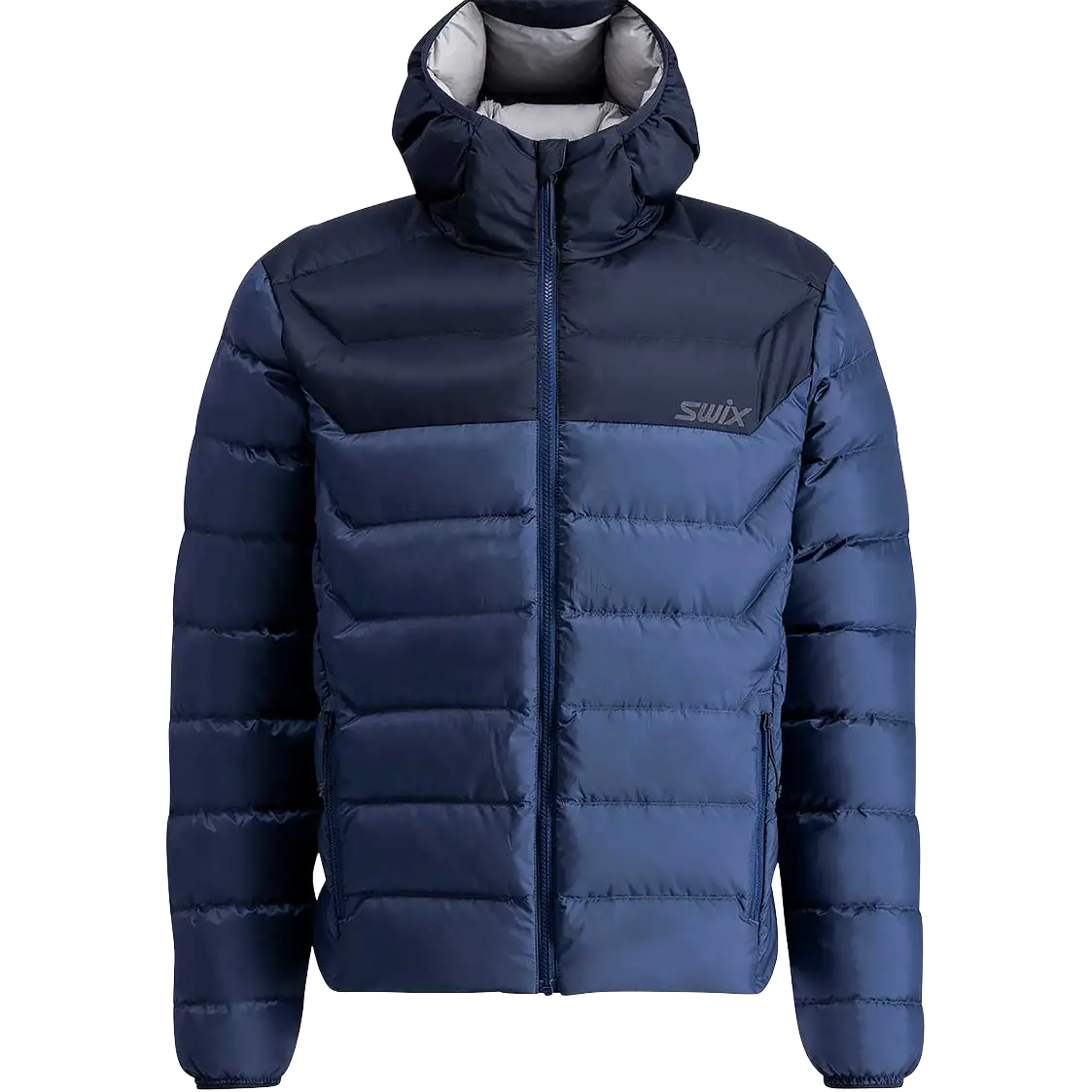 Swix Infinity Down Jacket Men dunjakke - Lake Blue/Dark Navy - S - Jakker