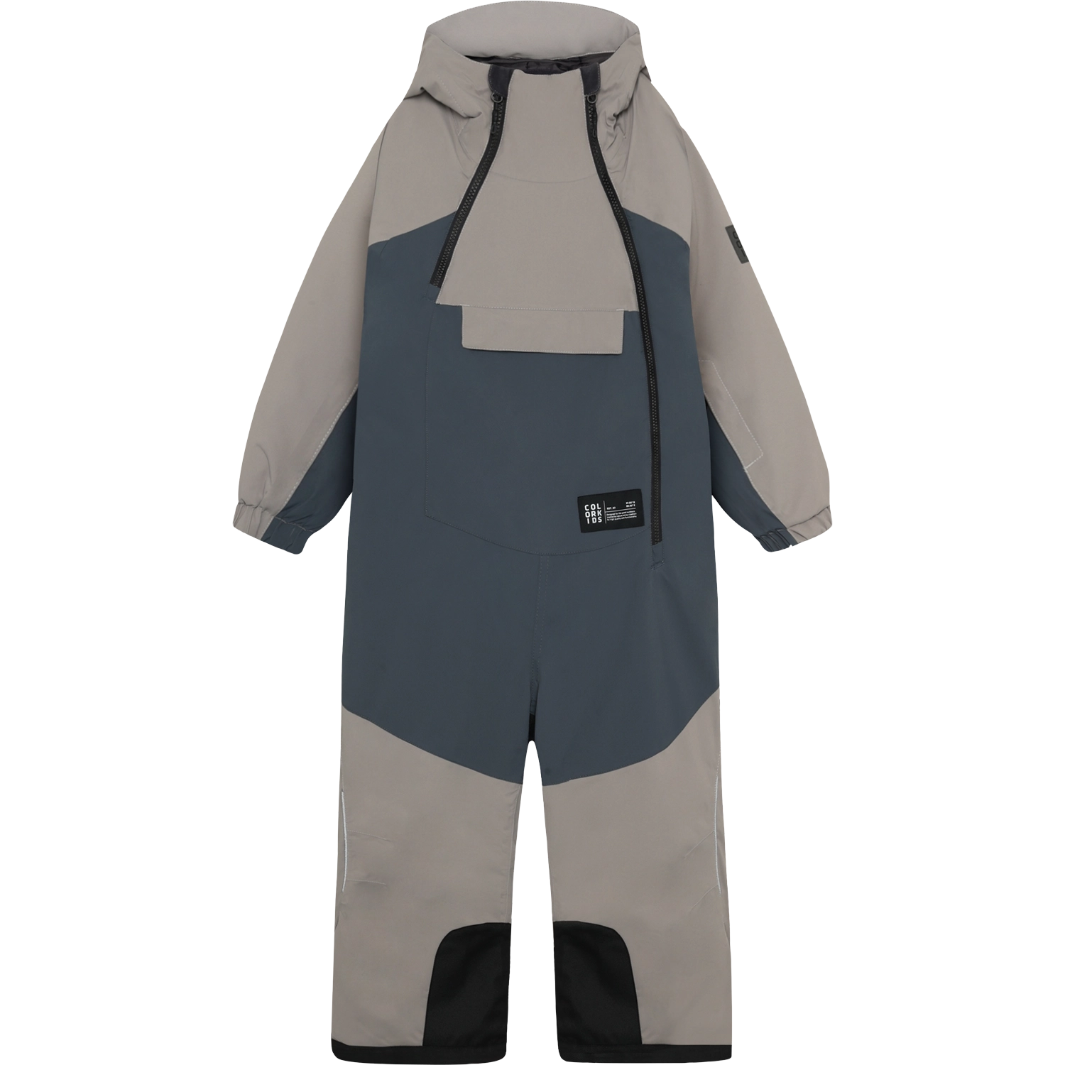 Color Kids Junior Ski Coverall Flyverdragt - Rock Ridge - 140 - Flyverdragter til børn