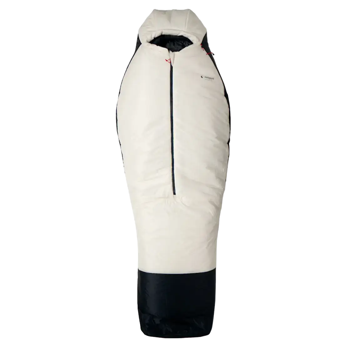 Helsport Polar Spitsbergen Dual -30, 195cm vintersovepose - Polar White/Polar Black - One size - Vintersovepose med fiber