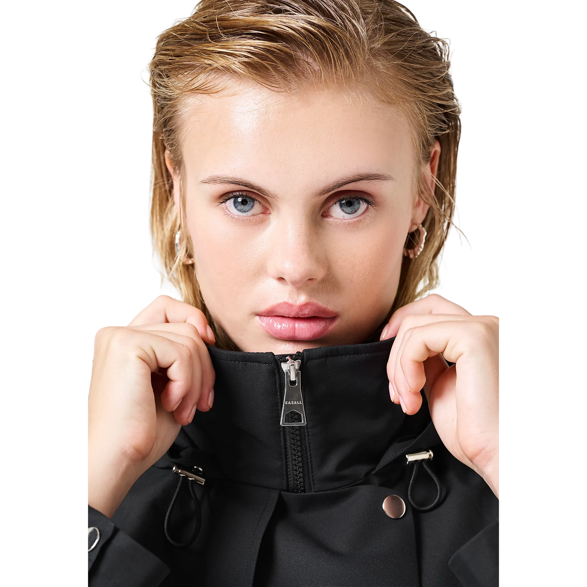 Scandi Trench Rain Coat Woman