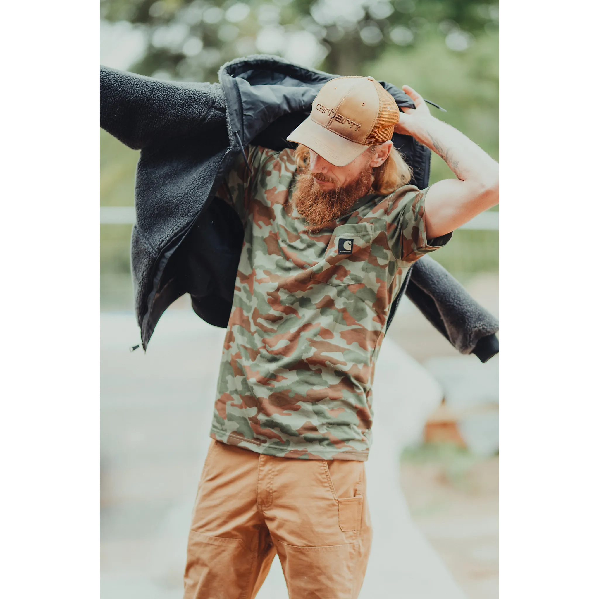 Irvine Relaxed Camo T-shirt Men