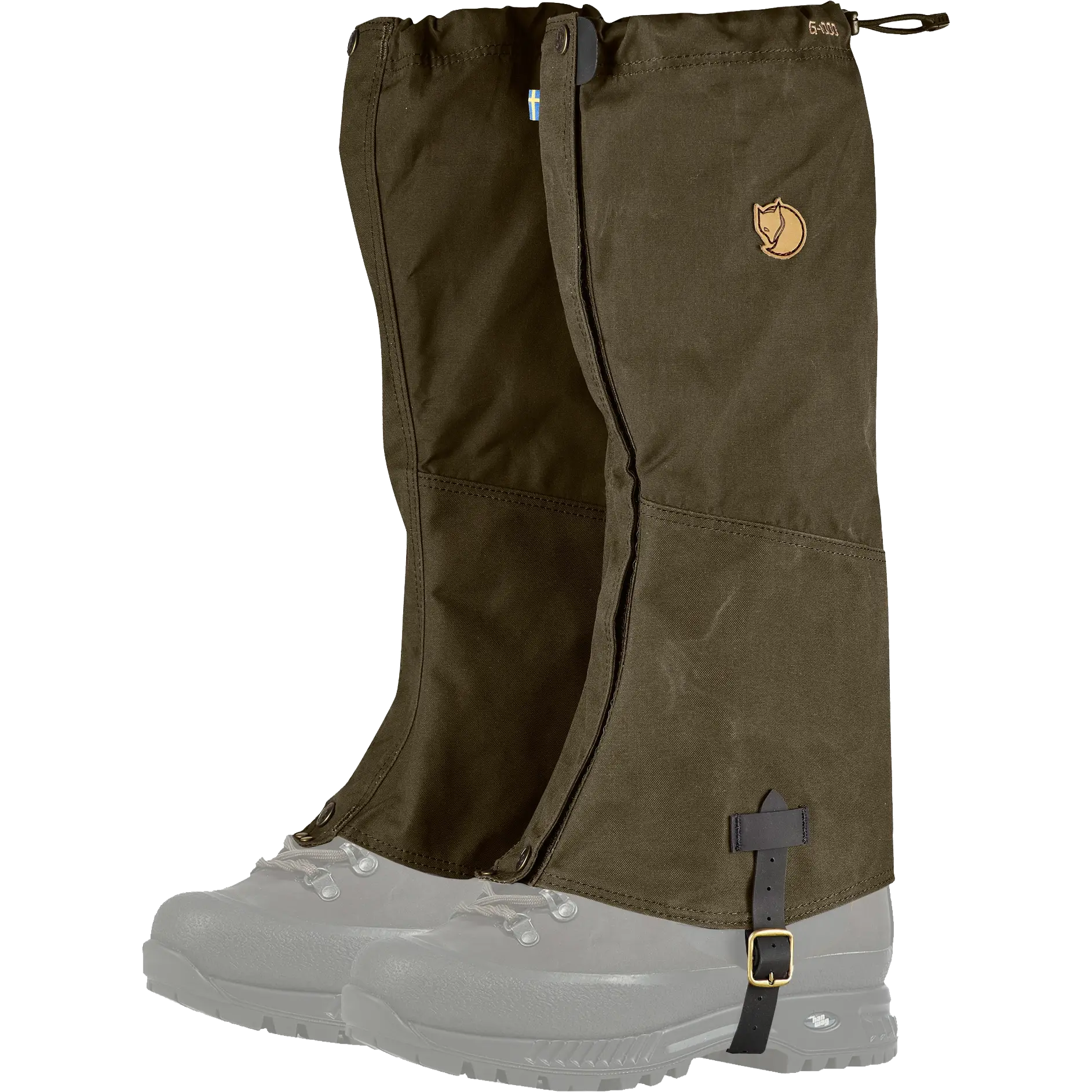 Fjällräven Singi Gaiters gamacher - DARK OLIVE - L/XL - Gamacher og gaiters