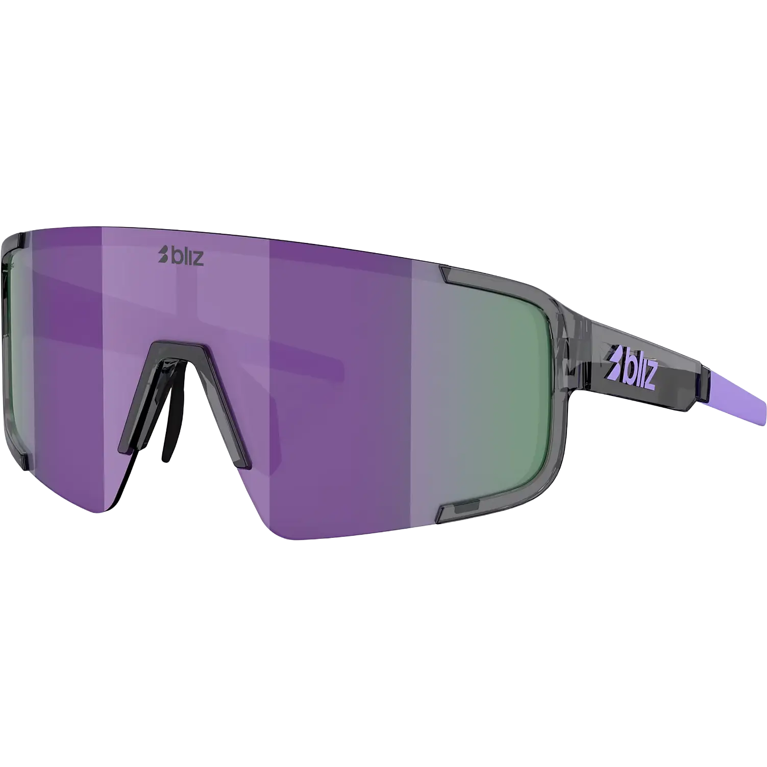 Bliz P003 Small Unisex Sportsbrille - Crystal Black - One size - Solbriller