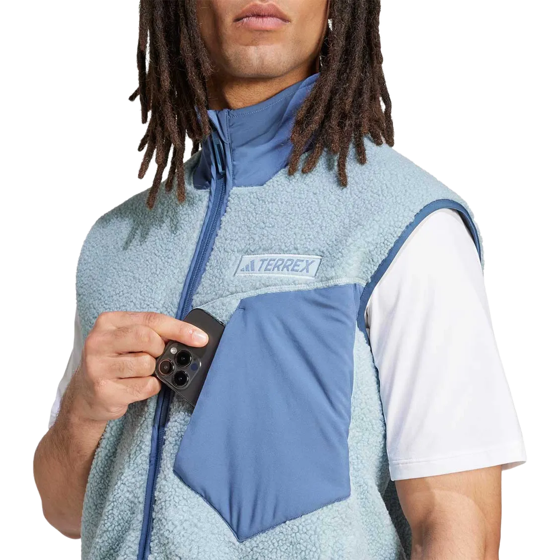 Xploric High Pile Fleece Vest Men