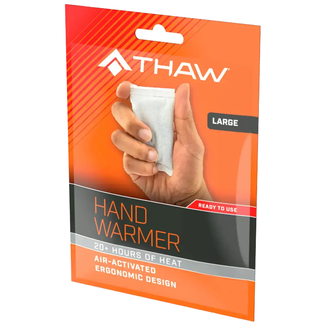 Thaw håndvarmer, Large - Orange - One size - Førstehjælp