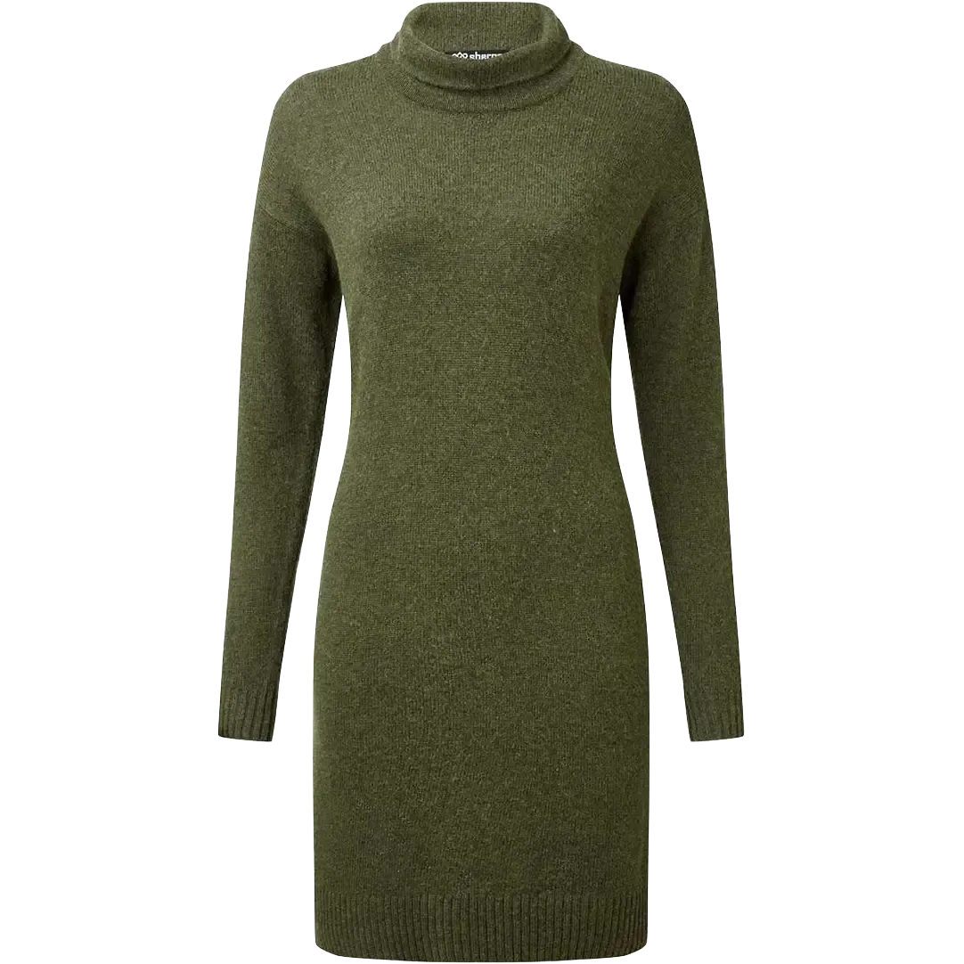 Lhakpa Mock Neck Dress kjole