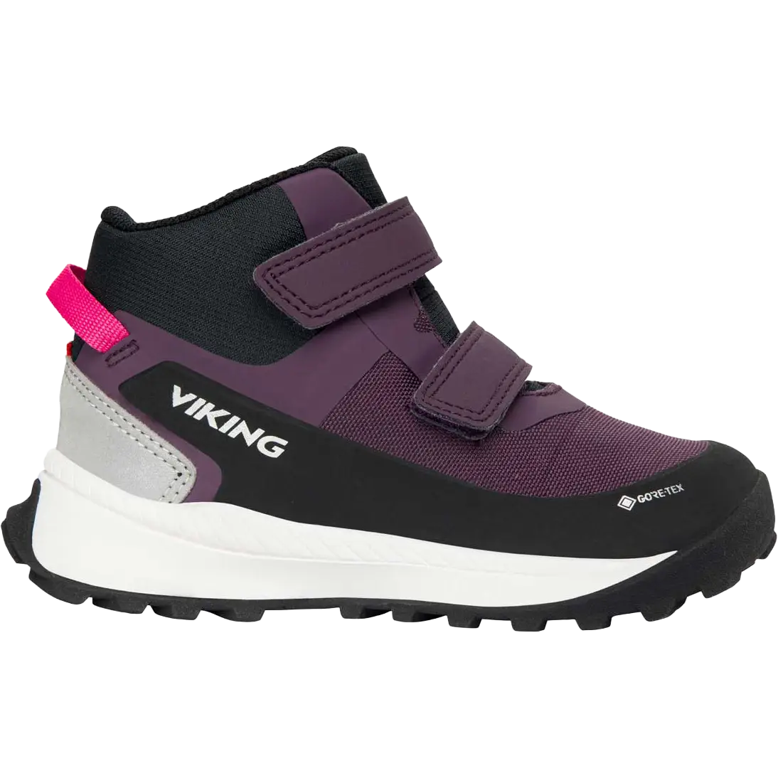Viking Expower Mid GTX 2V børnesko - Grape - 35 - Vinterstøvler til børn
