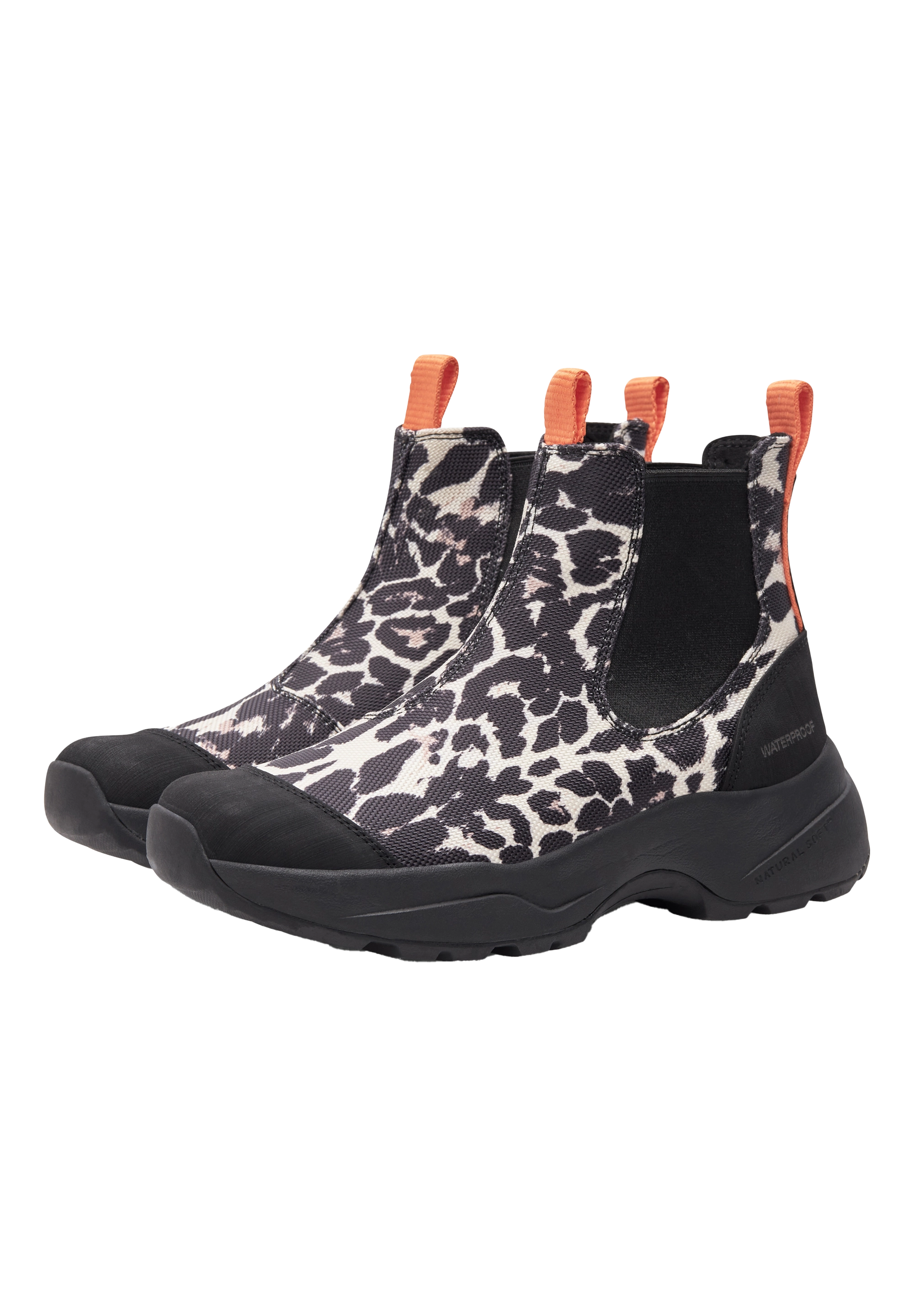 WODEN Siri Leo Waterproof Women - Leopard - 36 - Hverdagsstøvler
