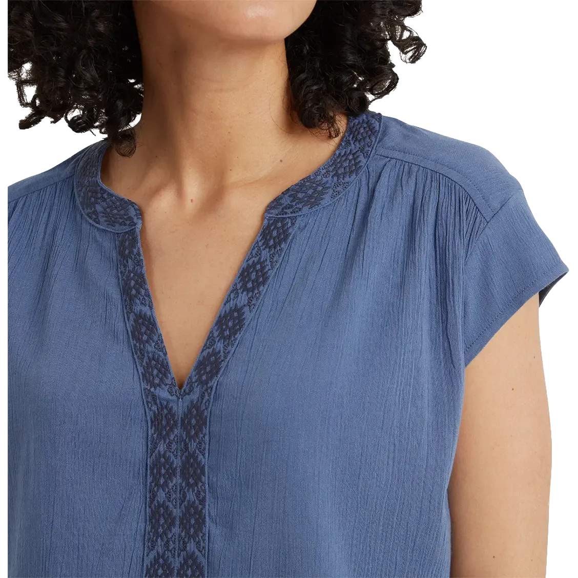 Hara Cap Sleeve Top Women dametop