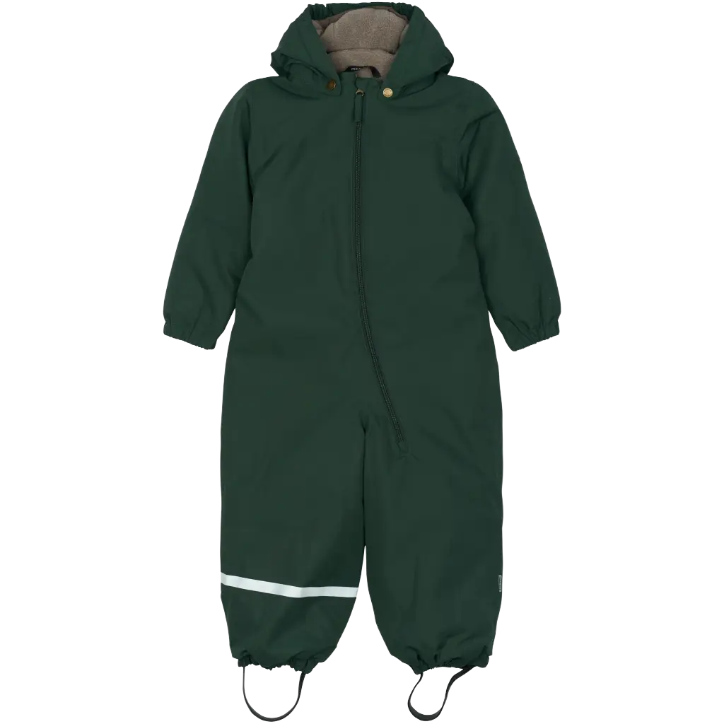 Mikk-Line Snow Suit Solid flyverdragt - Darkest Sprouse - 128 - Flyverdragter til børn