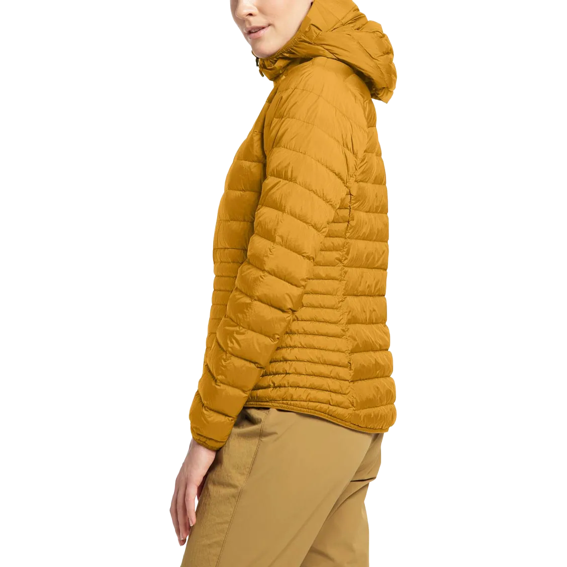 Micro Nordic Down Hood Women dunjakke
