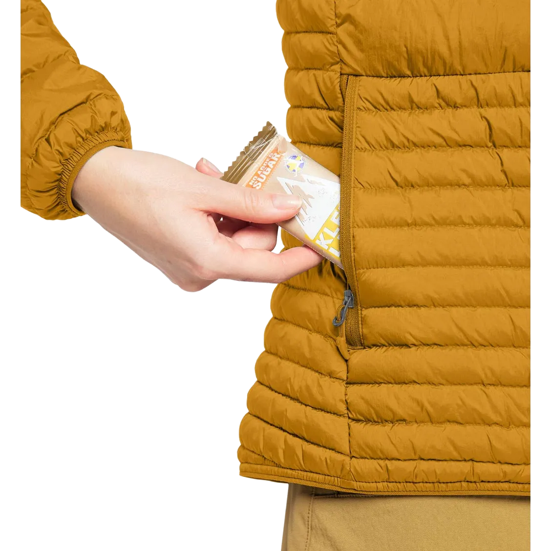 Micro Nordic Down Hood Women dunjakke