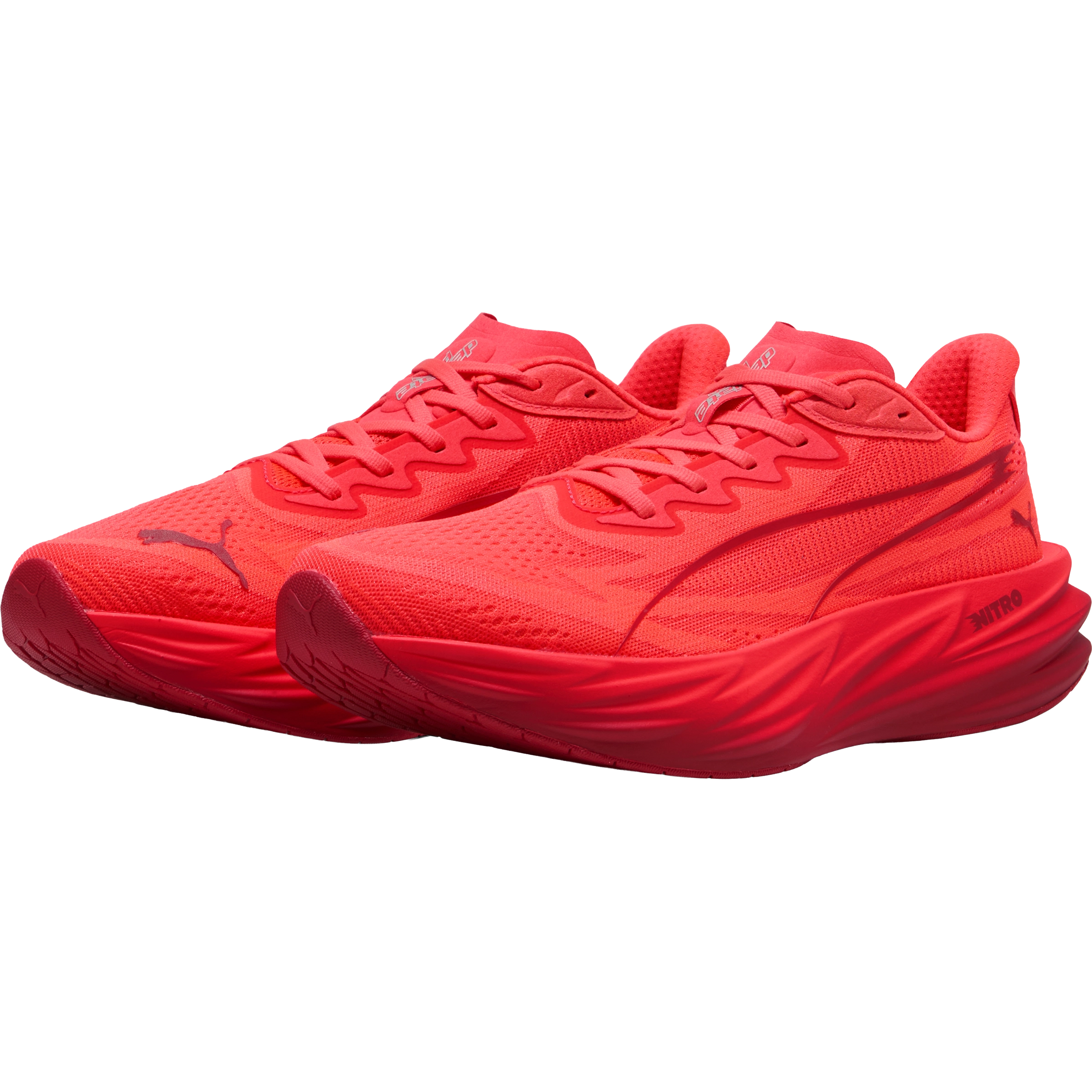 Puma Deviate Pure Nitro Men - Ultra Red - 42,5 - Løbesko