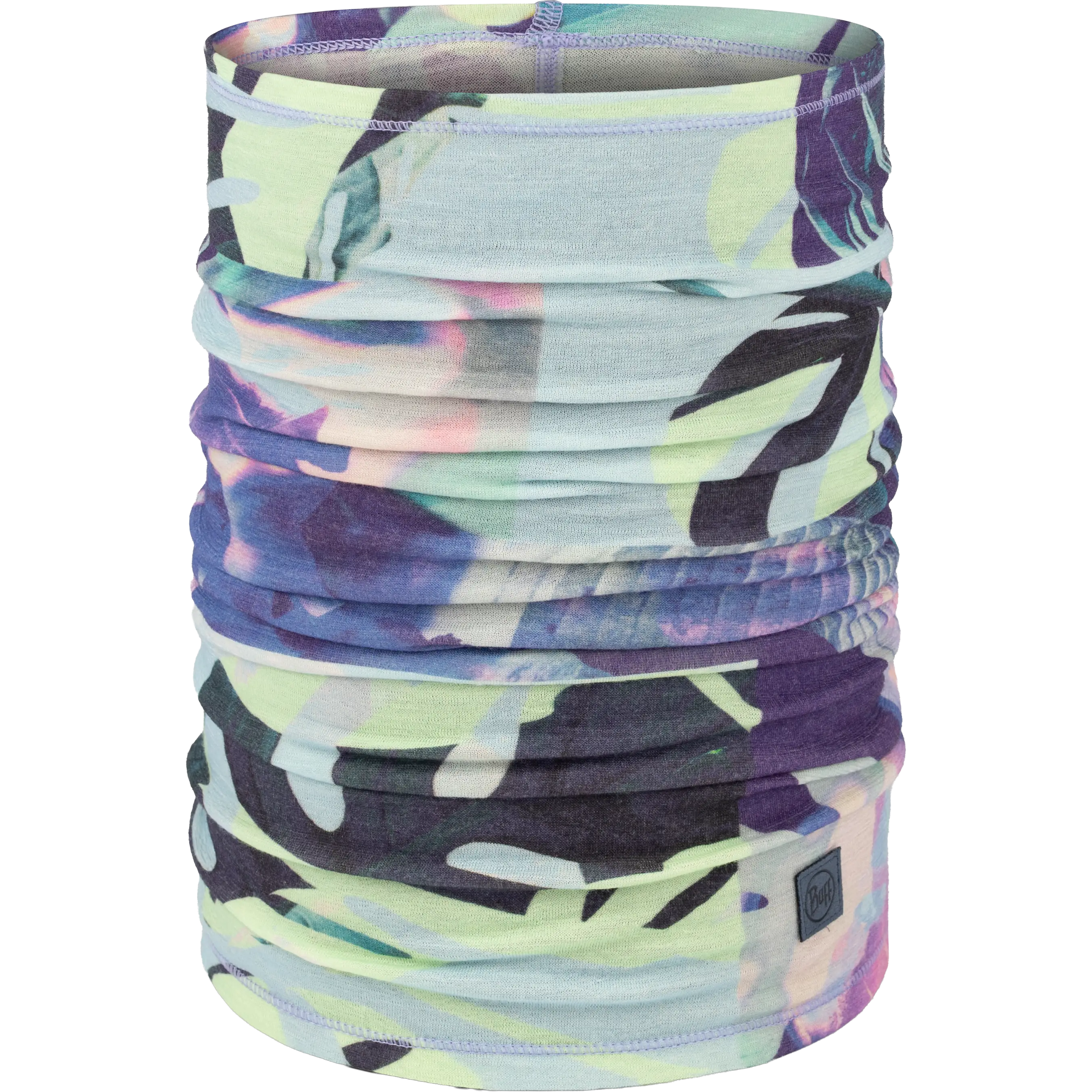 Lightweight Merino Wool Buff Digital Pr - Akei Multi - One size - Halsedisser