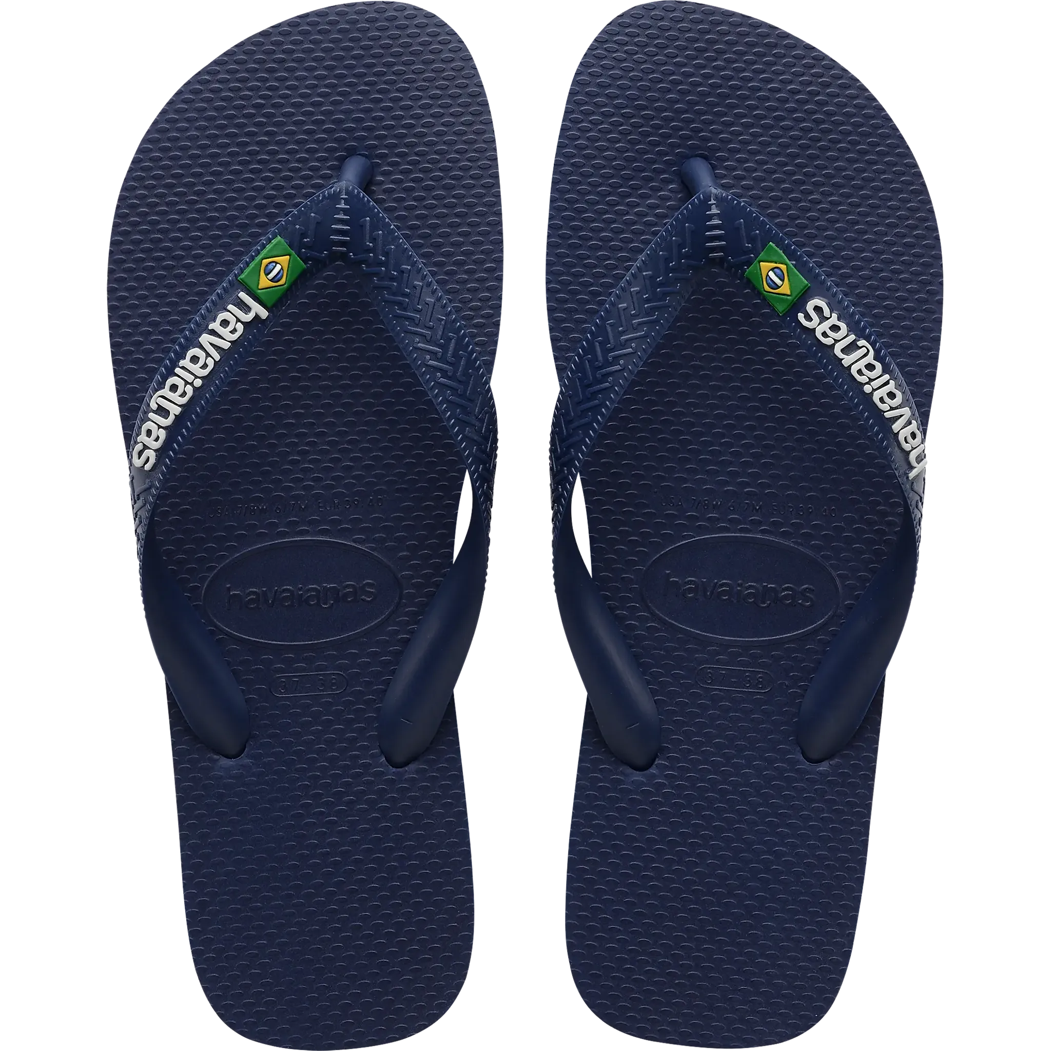 Brasil Logo Flip Flops Men